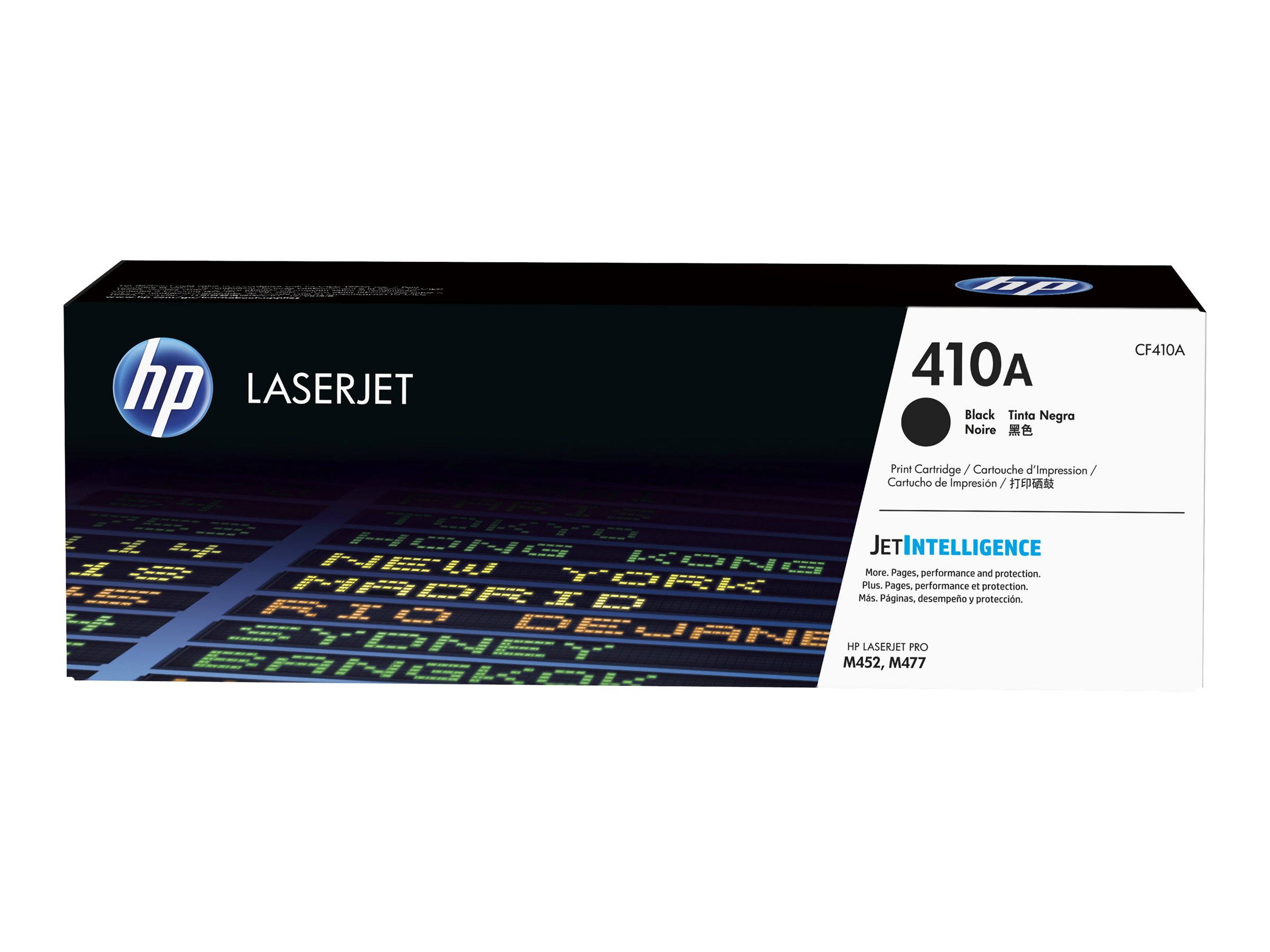 HP 410A - Schwarz - Original - LaserJet - Tonerpatrone (CF410A) - für Color LaserJet Pro M452 - MFP M377 - MFP M477