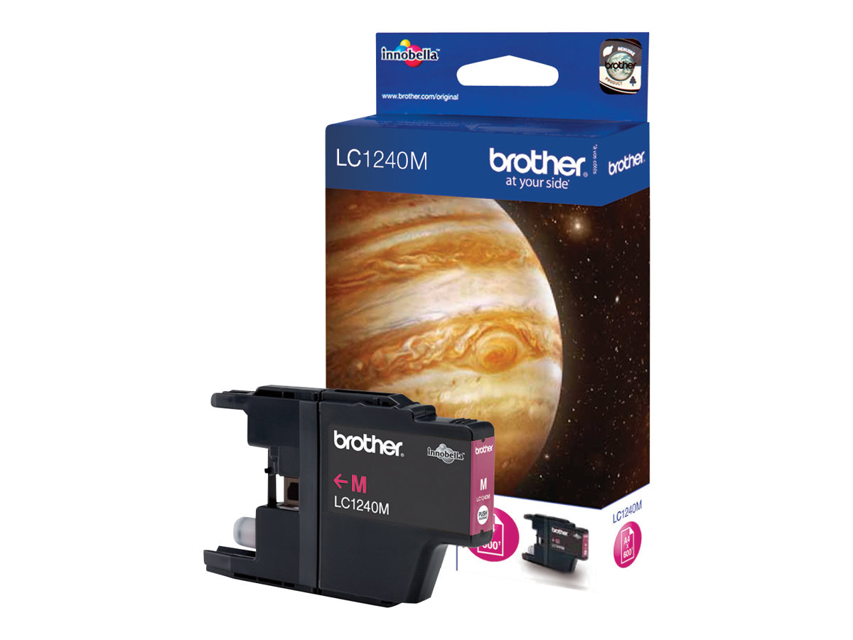 Brother LC1240M - Magenta - Original - Tintenpatrone - für Brother DCP-J525 - J725 - J925 - MFC-J430 - J5910 - J625 - J6510 - J6710 - J6910 - J825 Brother LC1240M - Magenta - Original - Tintenpatrone - für Brother DCP-J525 - J725 - J925 - MFC-J430 - J5910 - J625 - J6510 - J6710 - J6910 - J825