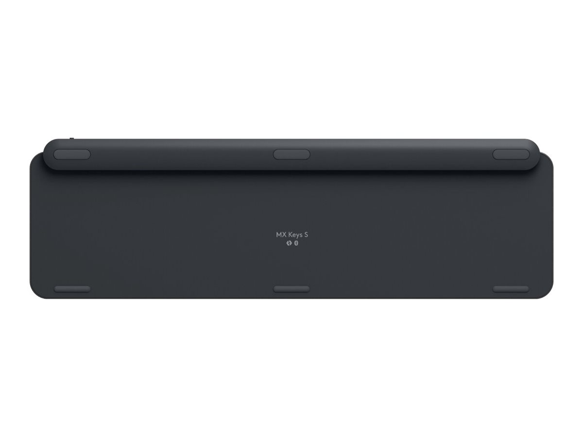 Logitech MX Keys S Tastatur hinterleuchtet Pale Gray - kabellos - Bluetooth LE - QWERTZ - Deutsch - Tastenschalter: Scissor-Key - Pale Gray Logitech MX Keys S Tastatur hinterleuchtet Pale Gray - kabellos - Bluetooth LE - QWERTZ - Deutsch - Tastenschalter: Scissor-Key - Pale Gray