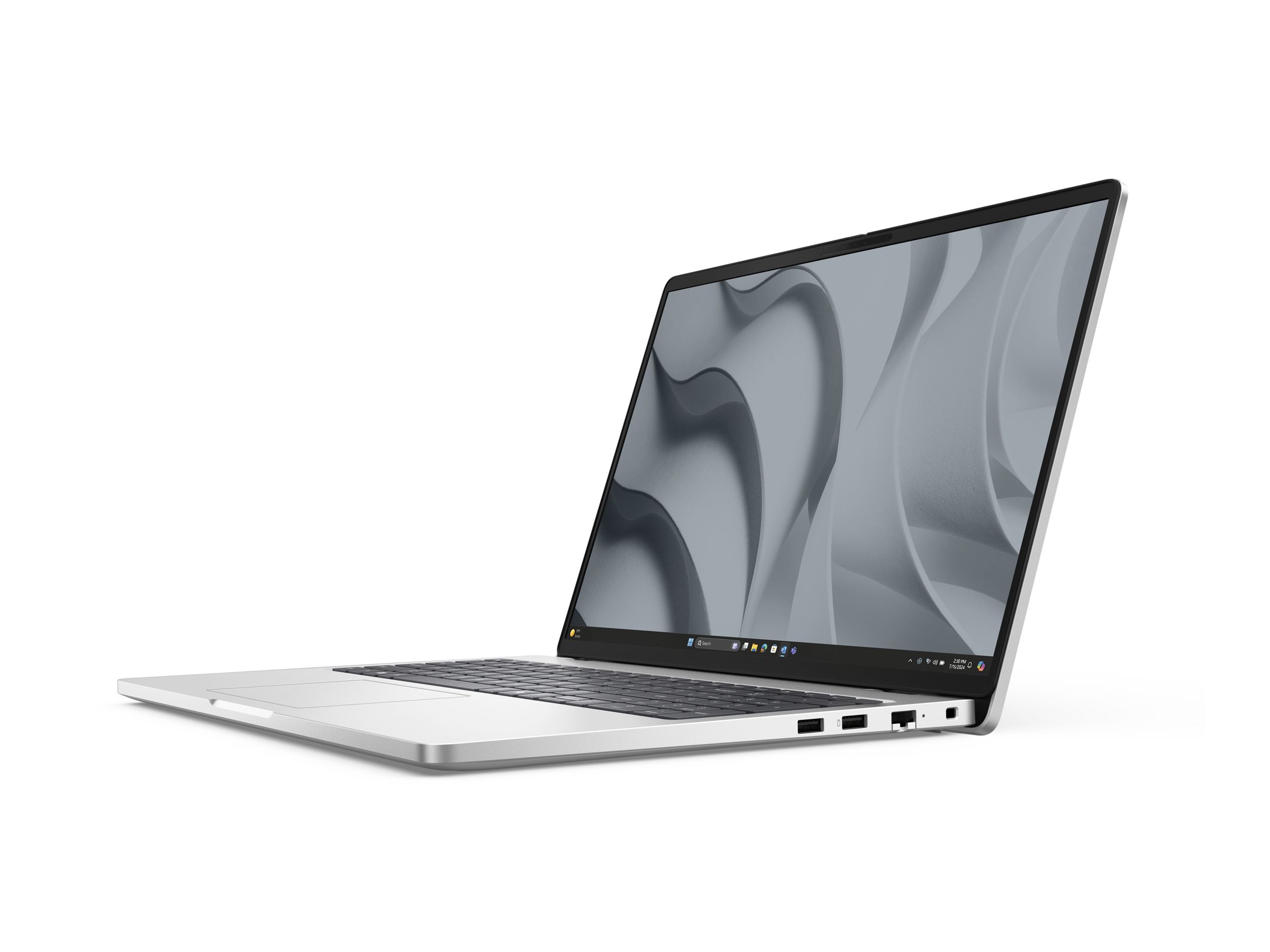 Dell Pro 16 - AMD Ryzen AI 7 350 / 2 GHz - - IPS 1920 x 1200 (Full HD Plus) - Wi-Fi 6E - Platinum Silver - BTS - mit 1 Jahr Basis Vor-Ort