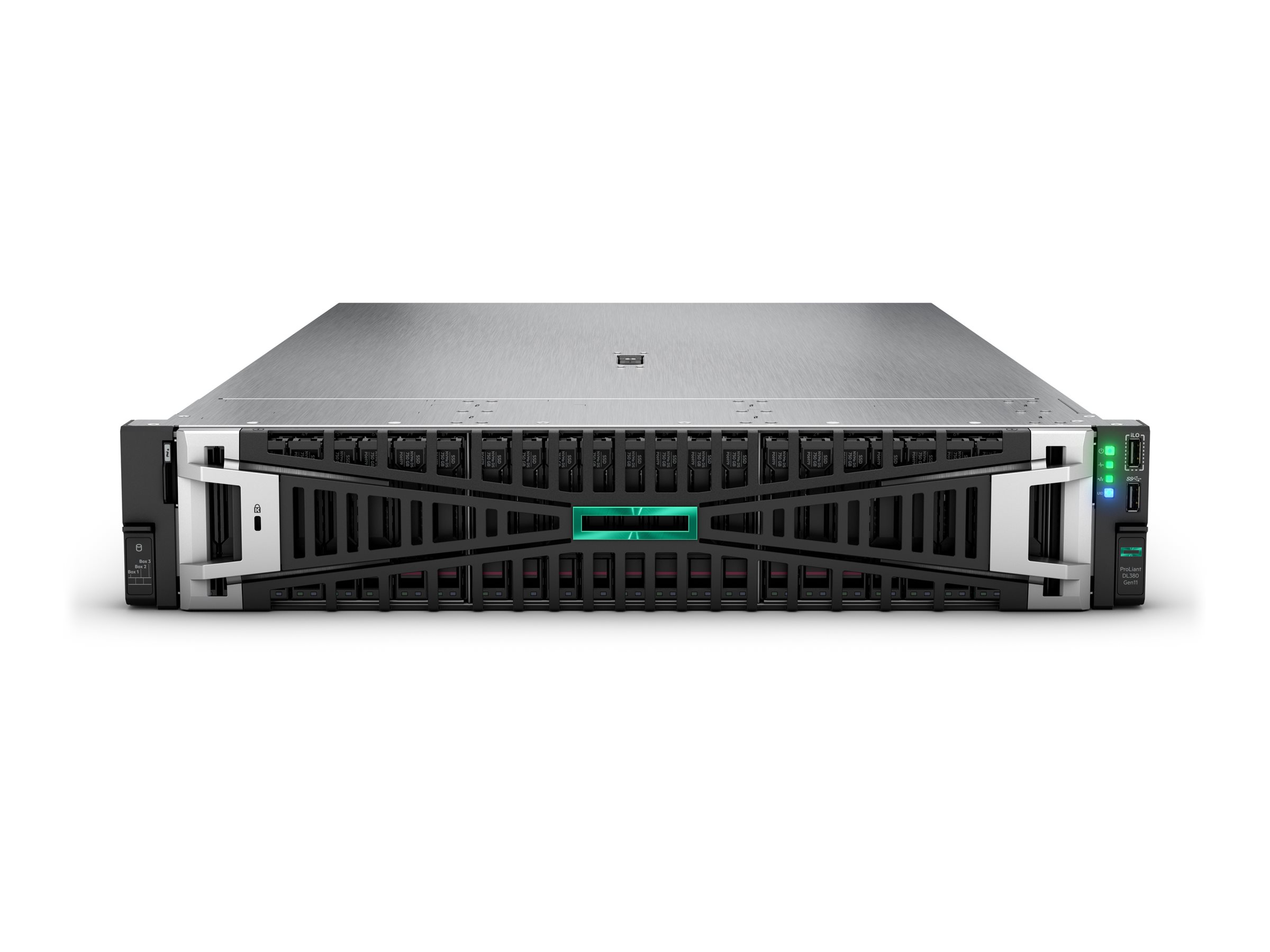 HPE ProLiant DL380 Gen11 Network Choice - Server - - Schacht/Schächte - SSD 2 x 960 GB - 1GbE - kein Betriebssystem - Monitor: keiner - Smart Choice