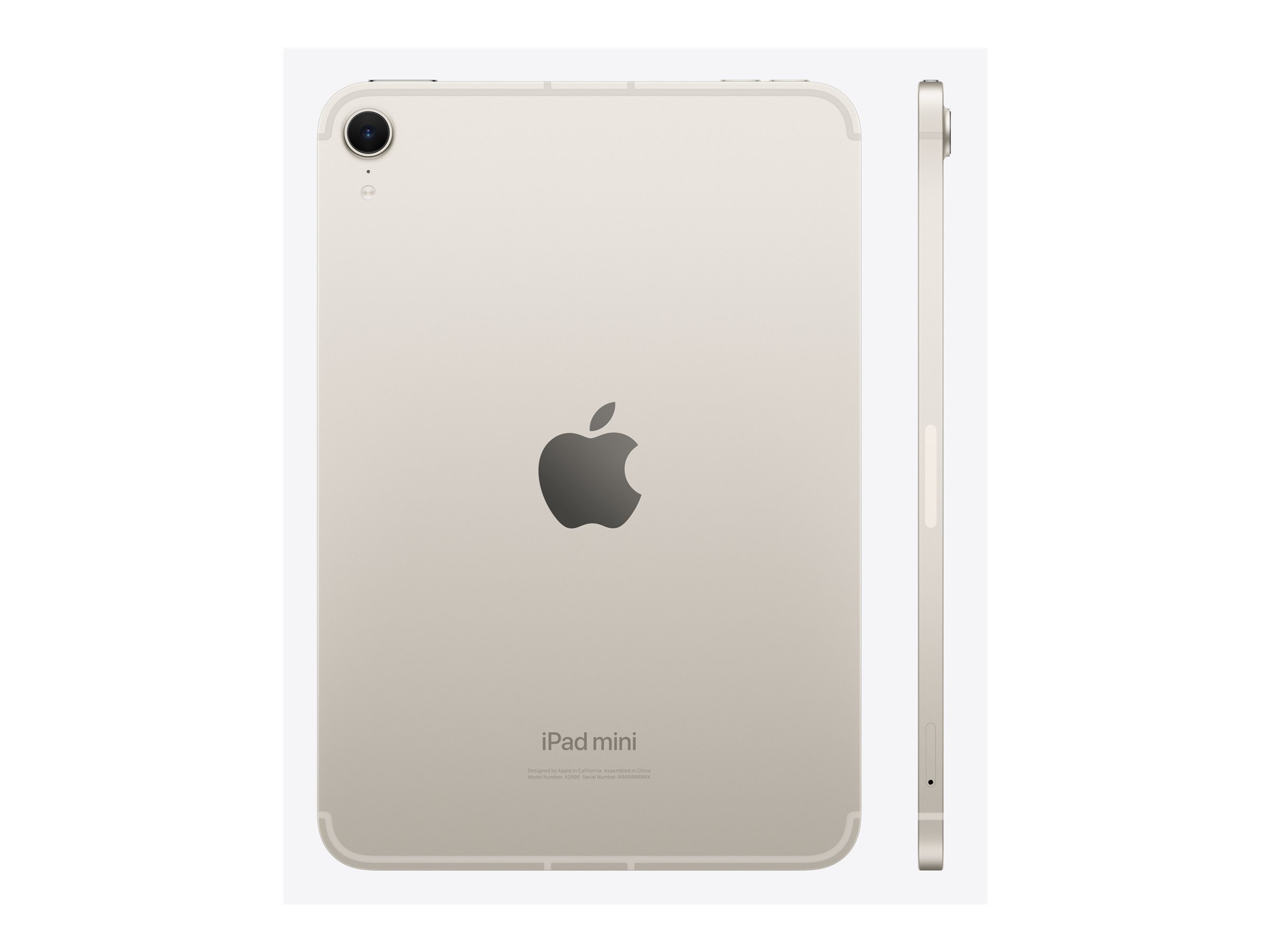 Apple iPad mini A17 Pro Wi-Fi + Cellular - Tablet - IPS (2266 x 1488) - 3G - 4G - 5G - Sternenlicht Apple iPad mini A17 Pro Wi-Fi + Cellular - Tablet - IPS (2266 x 1488) - 3G - 4G - 5G - Sternenlicht