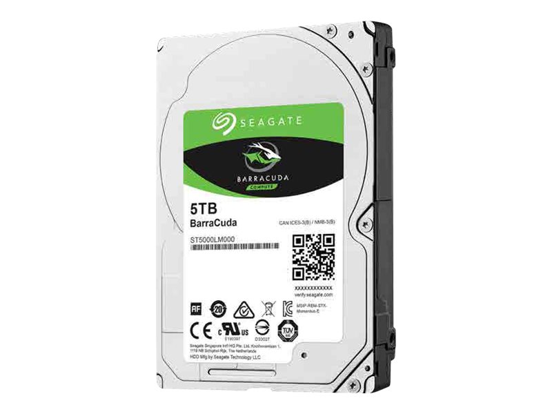 Barracuda 2,5" 5TB SATA S-ATA 6Gb/s/ 5400 U/Min Cache: 128 MB - SATA 6Gb/s - 5400 rpm - Puffer: 128 MB Barracuda 2,5" 5TB SATA S-ATA 6Gb/s/ 5400 U/Min Cache: 128 MB - SATA 6Gb/s - 5400 rpm - Puffer: 128 MB