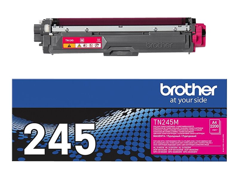 Brother TN245M - Magenta - Original - Tonerpatrone - für Brother DCP-9015 - DCP-9020 - HL-3140 - HL-3150 - HL-3170 - MFC-9140 - MFC-9330 - MFC-9340 Brother TN245M - Magenta - Original - Tonerpatrone - für Brother DCP-9015 - DCP-9020 - HL-3140 - HL-3150 - HL-3170 - MFC-9140 - MFC-9330 - MFC-9340