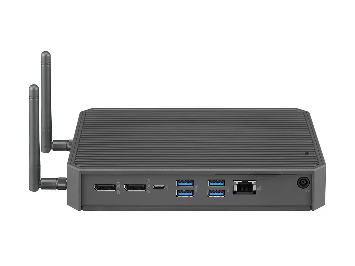 LG CQ600N-6N - Thin Client - USFF - 1 x Celeron - RAM 4 GB - Flash - eMMC 16 GB - UHD Graphics - 1GbE - WLAN: 802.11a/b/g/n/ac/ax - Bluetooth 5.1 - kein Betriebssystem - Monitor: keiner LG CQ600N-6N - Thin Client - USFF - 1 x Celeron - RAM 4 GB - Flash - eMMC 16 GB - UHD Graphics - 1GbE - WLAN: 802.11a/b/g/n/ac/ax - Bluetooth 5.1 - kein Betriebssystem - Monitor: keiner