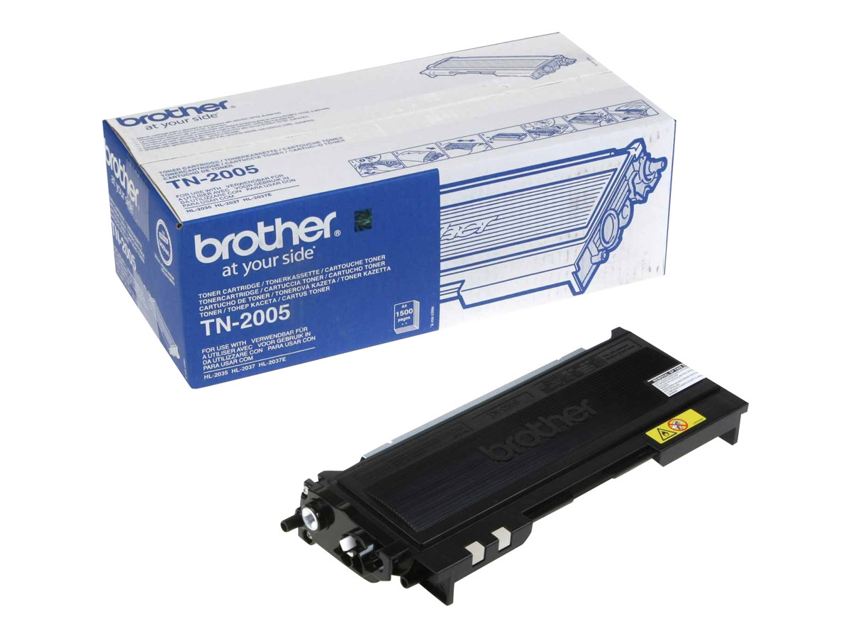 Brother TN2005 - Schwarz - Original - Tonerpatrone - für Brother HL-2035 - HL-2037