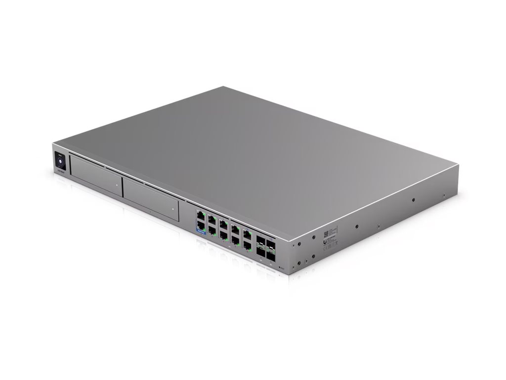Ubiquiti UniFi Dream Machine Beast - Router - 2.5GbE - 5GbE - 10GbE - 25GbE - WAN-Ports: 2 - an Rack montierbar - für P/N: UACC-CABLE-PATCH-EL-C6A-0.15M-W - UACC-CM-RJ45-MG - UACC-OM-SFP28-LR
