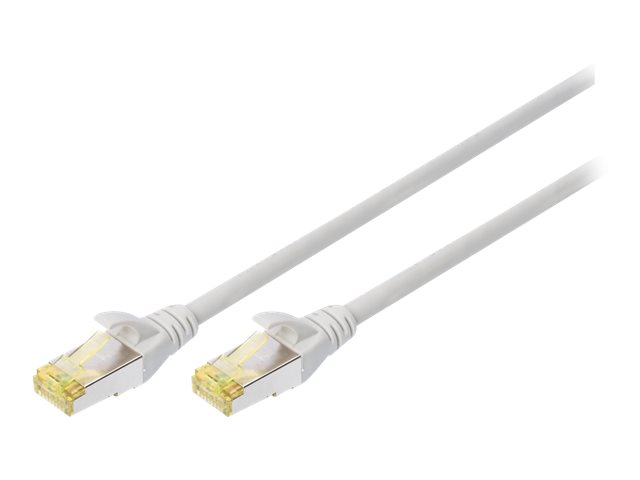 DIGITUS CAT 6A S/FTP Patchkabel - 30 m - SFTP - CAT 6a - halogenfrei - ohne Haken - geformt - Grau DIGITUS CAT 6A S/FTP Patchkabel - 30 m - SFTP - CAT 6a - halogenfrei - ohne Haken - geformt - Grau