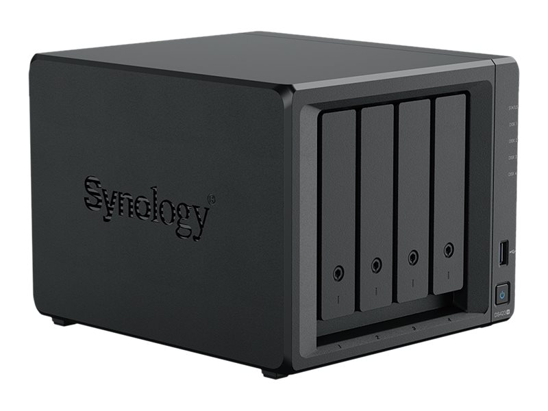 Synology Disk Station DS423+ - NAS-Server - 4 Schächte - SATA 6Gb/s - RAID RAID 0 - 1 - 5 - 6 - 10 - JBOD - RAM 2 GB - Gigabit Ethernet - iSCSI Support Synology Disk Station DS423+ - NAS-Server - 4 Schächte - SATA 6Gb/s - RAID RAID 0 - 1 - 5 - 6 - 10 - JBOD - RAM 2 GB - Gigabit Ethernet - iSCSI Support