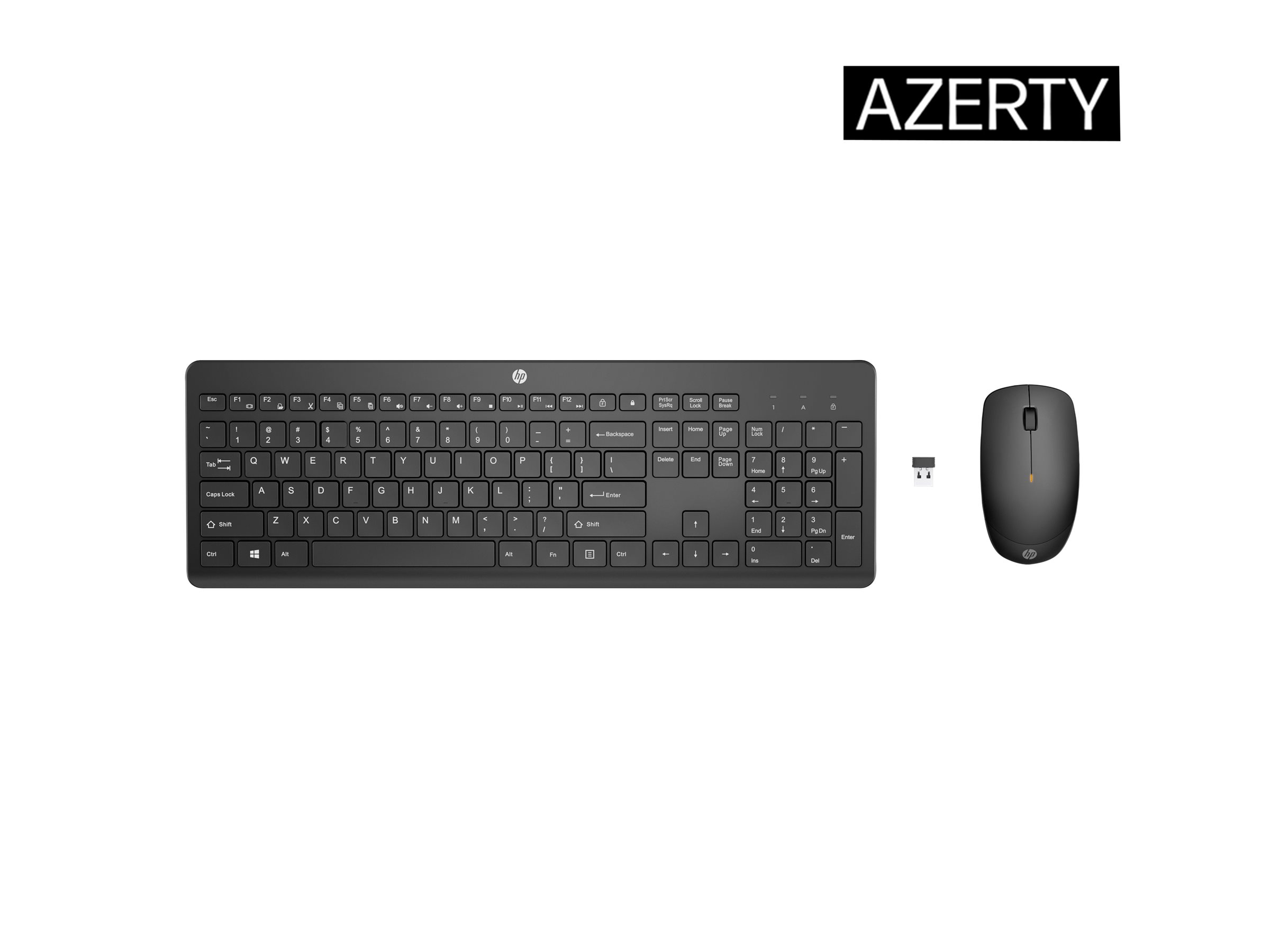 HP 230 - Tastatur-und-Maus-Set - kabellos - für HP 21 - 22 - 24 - 27; Pavilion 24 - 27 - TP01; Pavilion Laptop 14 - 15 HP 230 - Tastatur-und-Maus-Set - kabellos - für HP 21 - 22 - 24 - 27; Pavilion 24 - 27 - TP01; Pavilion Laptop 14 - 15