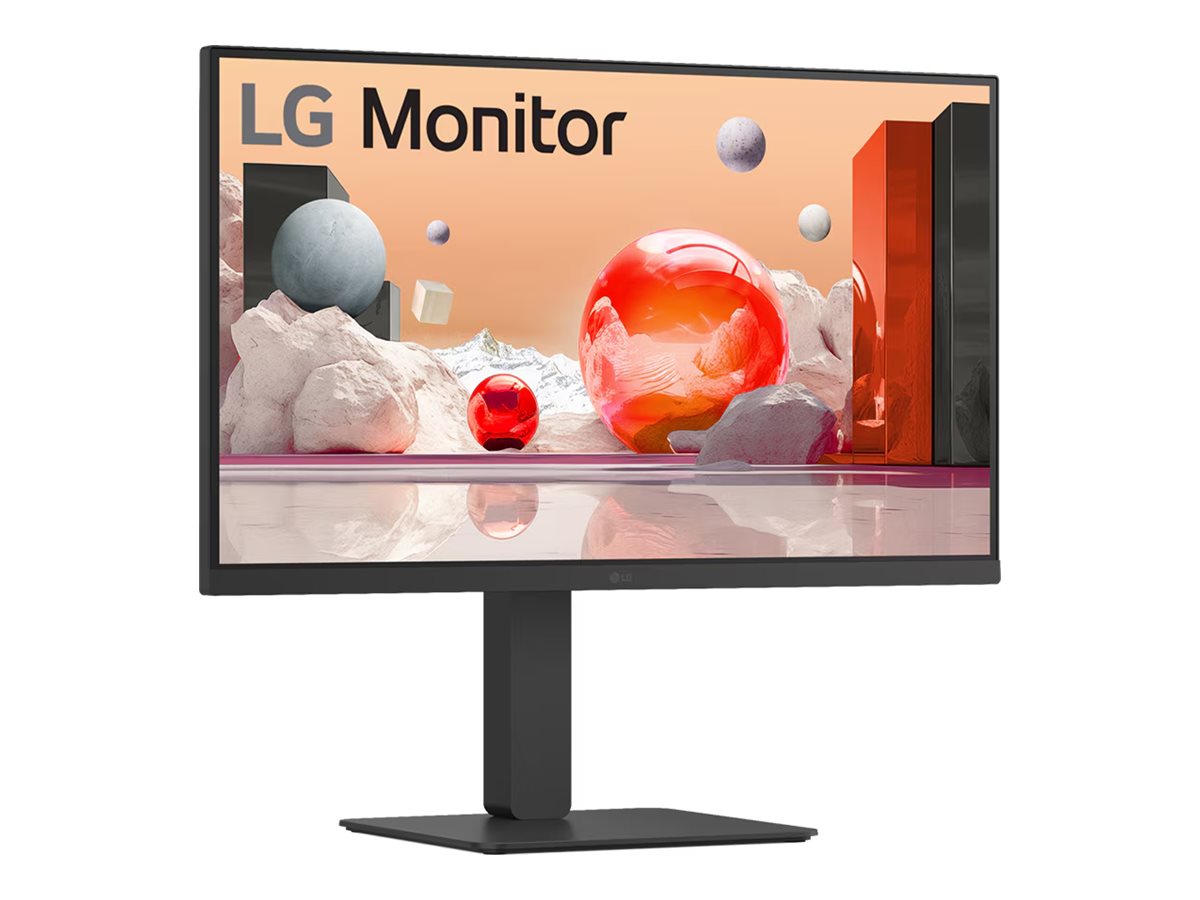 LG 27BA65QB-B - LED-Monitor - 68.4 cm (27") - 2560 - IPS - 350 cd/m² - 1000:1 - HDR10 - 5 ms - HDMI - DisplayPort - USB-C - Lautsprecher