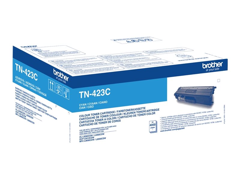 Brother TN423C - Jumbo Yield - Cyan - Original - Tonerpatrone - für Brother DCP-L8410 - HL-L8260 - HL-L8360 - MFC-L8690 - MFC-L8900