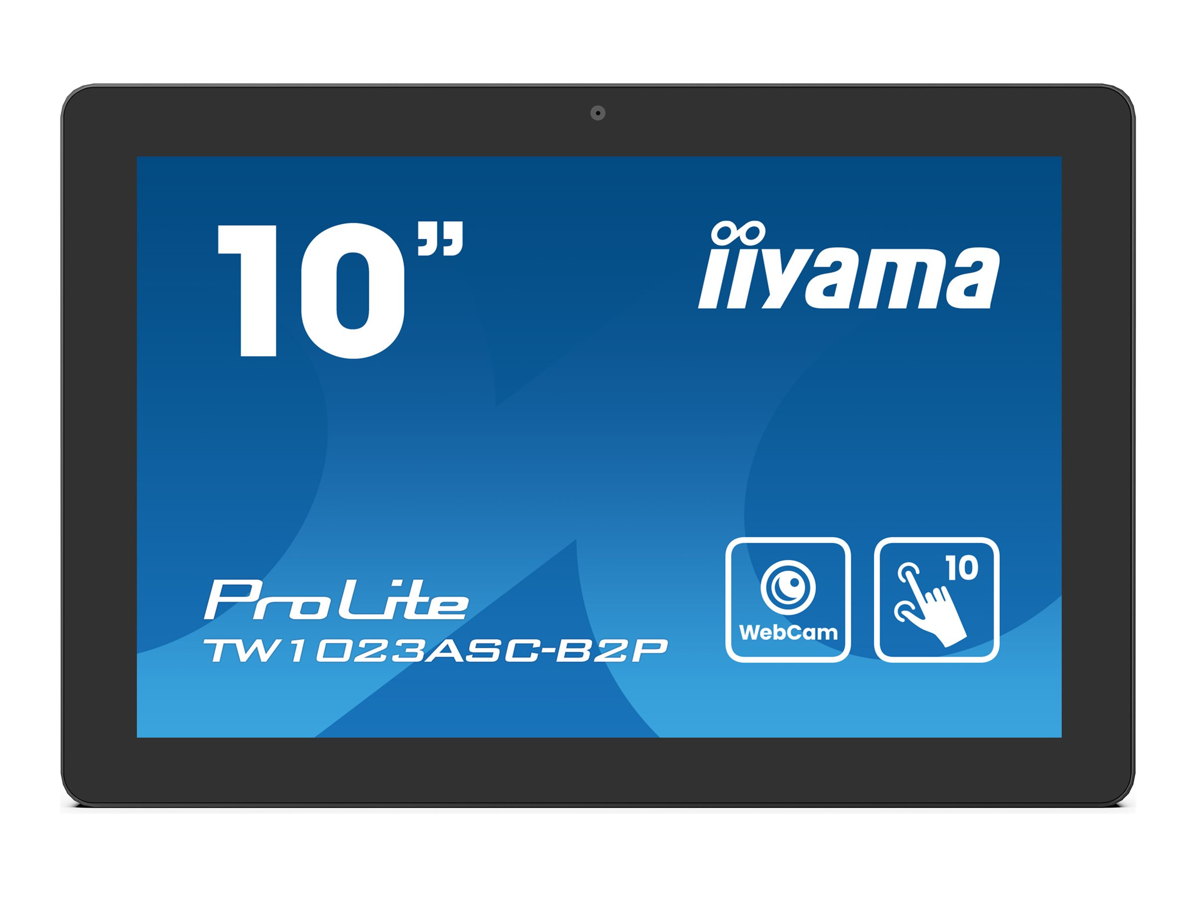 Iiyama ProLite TW1023ASC-B2P - LED-Monitor - 25.5 - feststehend - Touchscreen - 1280 x 800 WXGA @ 60 Hz - IPS - 450 cd/m² - 1000:1 - 25 ms - HDMI - Lautsprecher - schwarze Blende mit mattem Finish Iiyama ProLite TW1023ASC-B2P - LED-Monitor - 25.5 - feststehend - Touchscreen - 1280 x 800 WXGA @ 60 Hz - IPS - 450 cd/m² - 1000:1 - 25 ms - HDMI - Lautsprecher - schwarze Blende mit mattem Finish