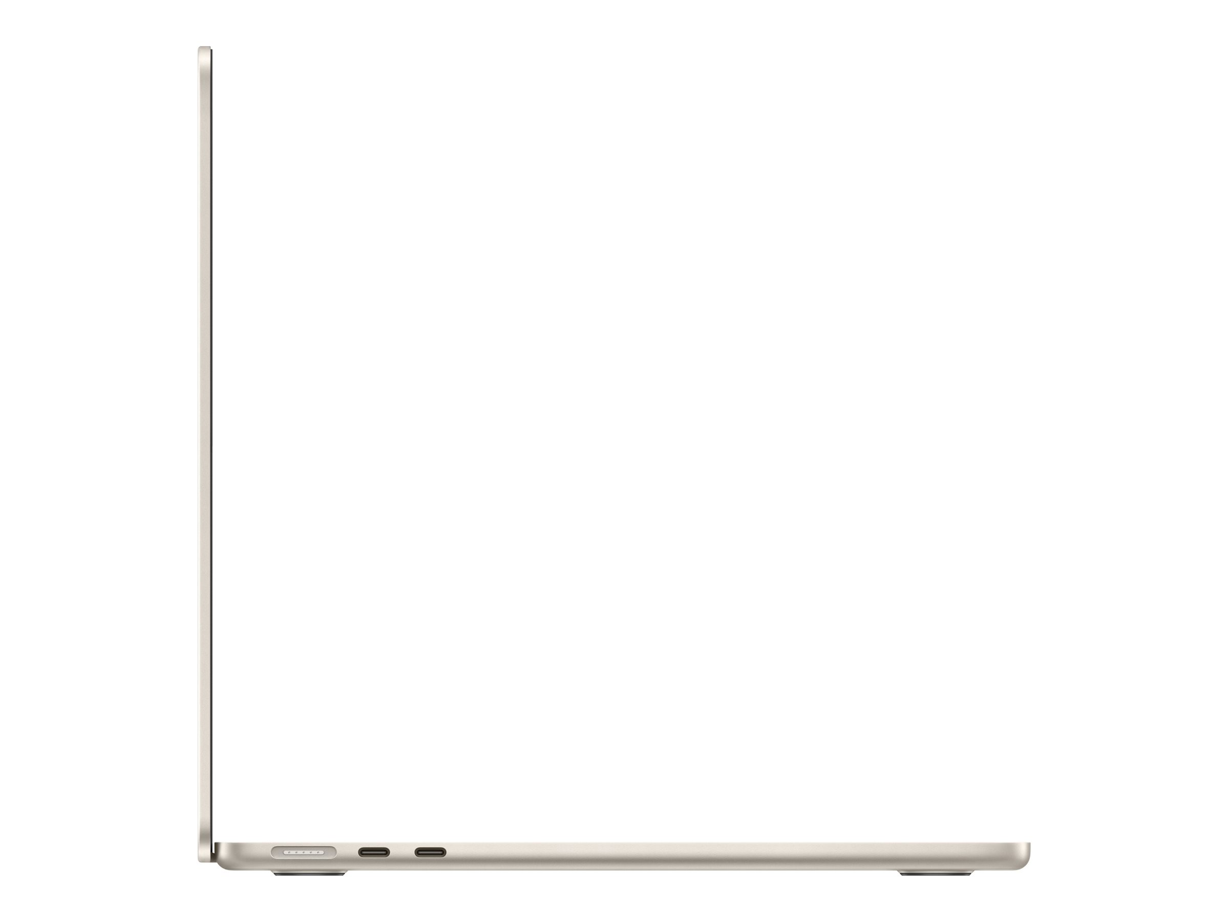 Apple MacBook Air - M4 - Apple M4 8-core - IPS 2560 x 1664 (WQXGA) - Wi-Fi 6E - Bluetooth - Starlight - kbd: Deutsch
