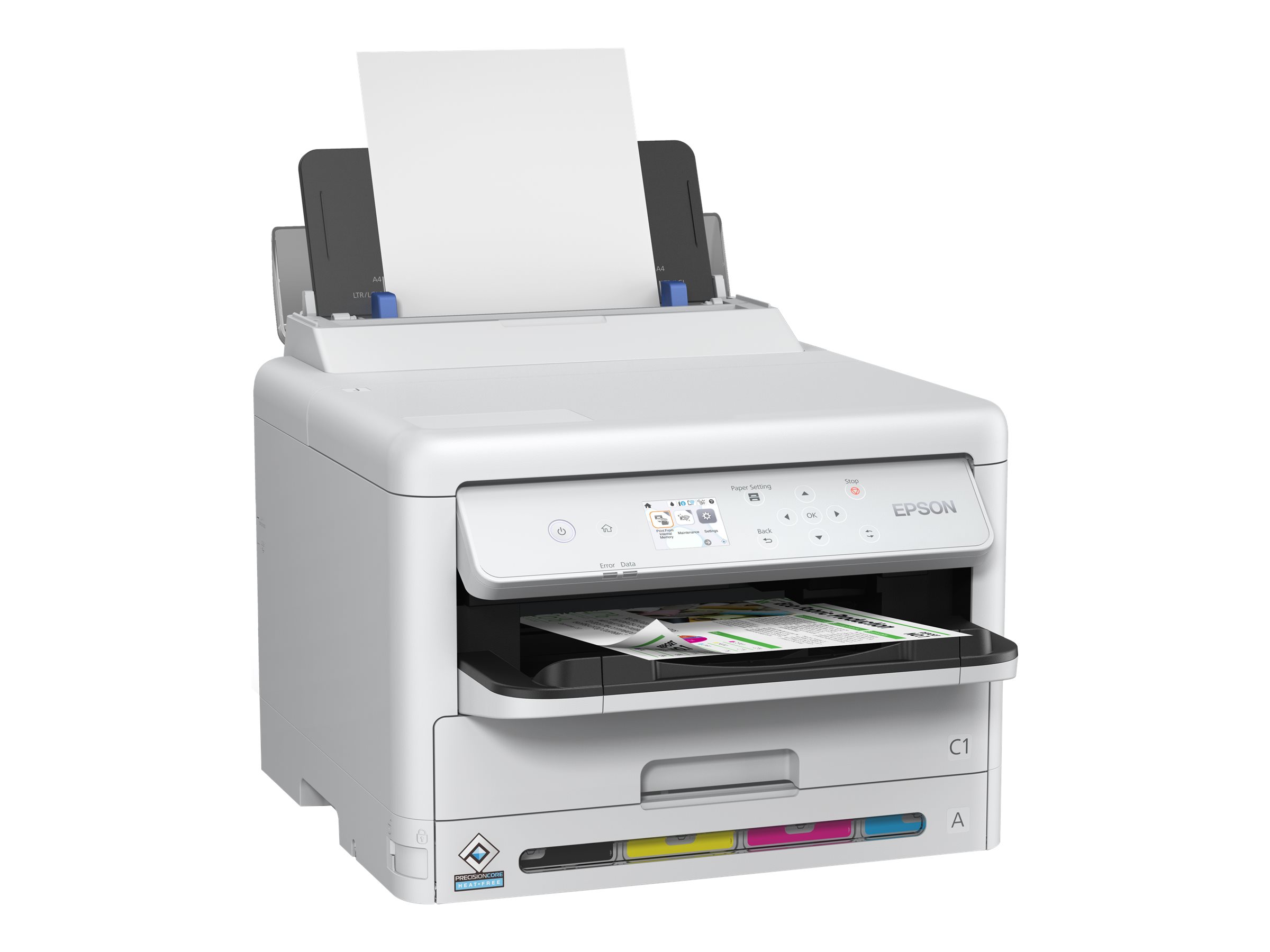 Epson WorkForce Pro WF-C5390DW BAM - Drucker - - /bis zu 25 Seiten/Min. (Farbe) - Kapazität: 330 Blätter - USB - Wi-Fi - Gigabit LAN