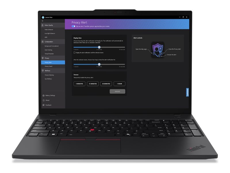 Lenovo ThinkPad T16 Gen 3 21MN - 180°-Scharnierdesign - Intel Core Ultra 7 155U - Win 11 Pro - Intel - IPS 1920 x 1200 - Wi-Fi 6E - Bluetooth - 5G - Schwarz - kbd: Deutsch - mit 1 Jahr Lenovo Premier Support Lenovo ThinkPad T16 Gen 3 21MN - 180°-Scharnierdesign - Intel Core Ultra 7 155U - Win 11 Pro - Intel - IPS 1920 x 1200 - Wi-Fi 6E - Bluetooth - 5G - Schwarz - kbd: Deutsch - mit 1 Jahr Lenovo Premier Support