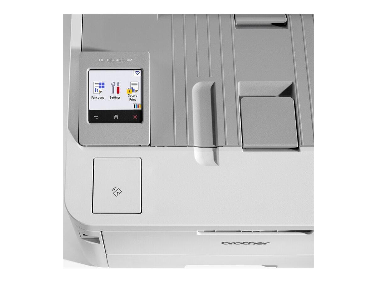 Brother HL-L8240CDW - Drucker - Farbe - Duplex - - / bis zu 30 Seiten/Min. (Farbe) - Kapazität: 250 Blätter - Gigabit LAN - Wi-Fi(n) - USB 2.0 - NFC Brother HL-L8240CDW - Drucker - Farbe - Duplex - - / bis zu 30 Seiten/Min. (Farbe) - Kapazität: 250 Blätter - Gigabit LAN - Wi-Fi(n) - USB 2.0 - NFC