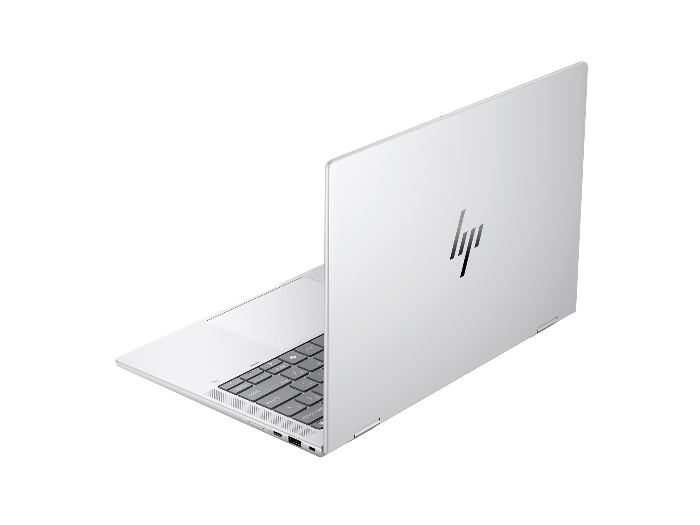 HP EliteBook X Flip G1i Notebook Next Gen AI - - IPS Touchscreen HP SureView 5 1920 x 1200 - Wi-Fi 7 - Bluetooth - 5G LTE - Glacier Silver - kbd: Deutsch - mit HP Wolf Pro Security Edition (1 Jahr)