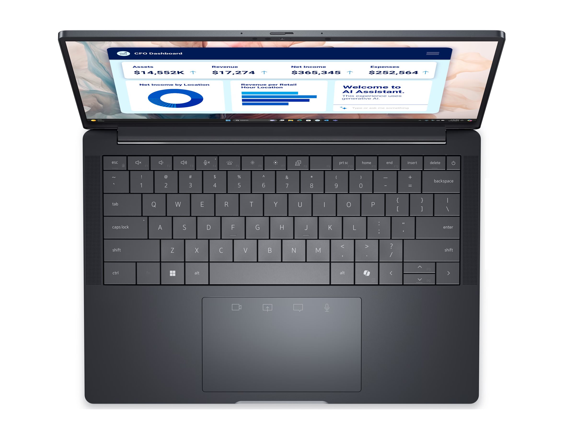 Dell Pro 14 Premium PA14250 - Intel Core Ultra 7 - IPS 1920 x 1200 (Full HD Plus) - Wi-Fi 7 - Magnetite - BTS - mit 3 Jahre Dell ProSupport