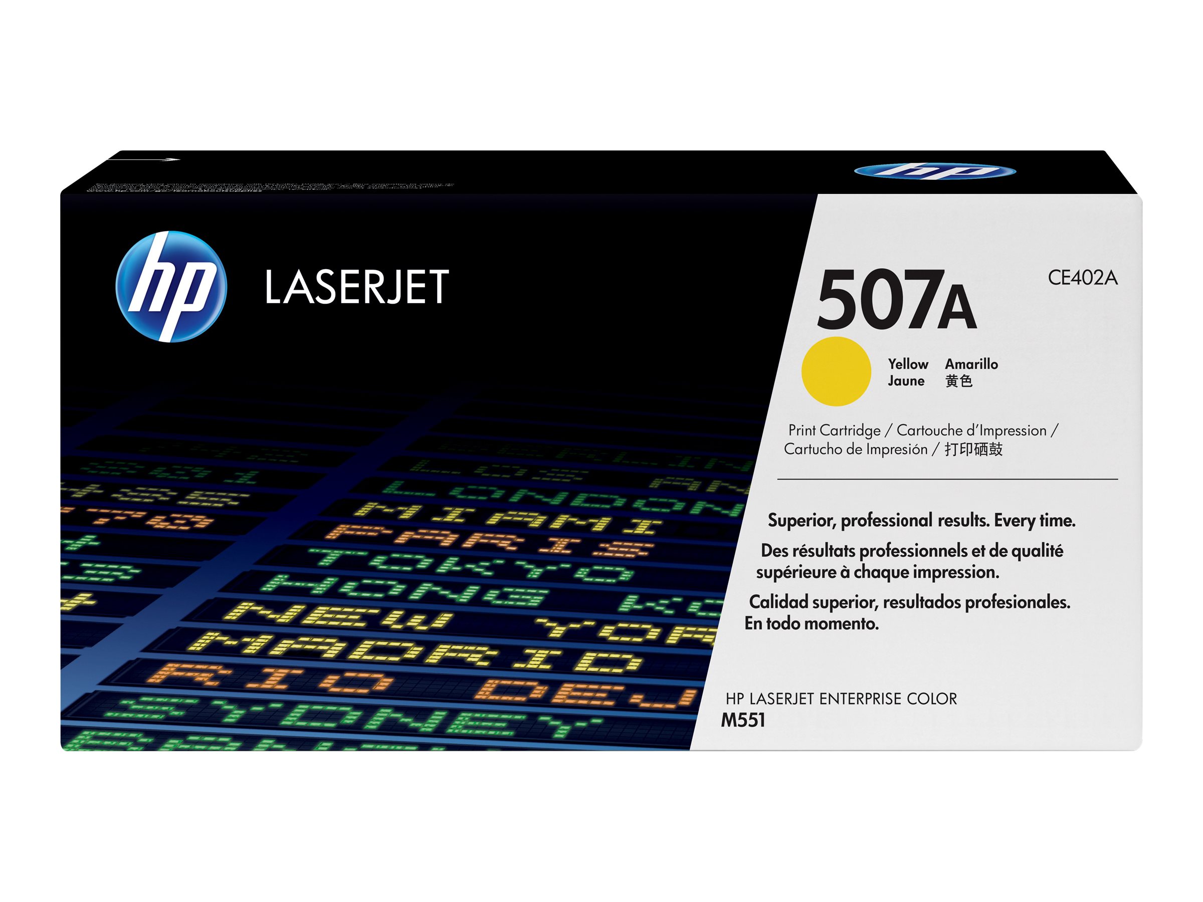 HP Toner 507A gelb für LaserJet Enterprise 500 ca. 6.000 Seiten - für Color LaserJet Enterprise MFP M575; LaserJet Enterprise Flow MFP M575