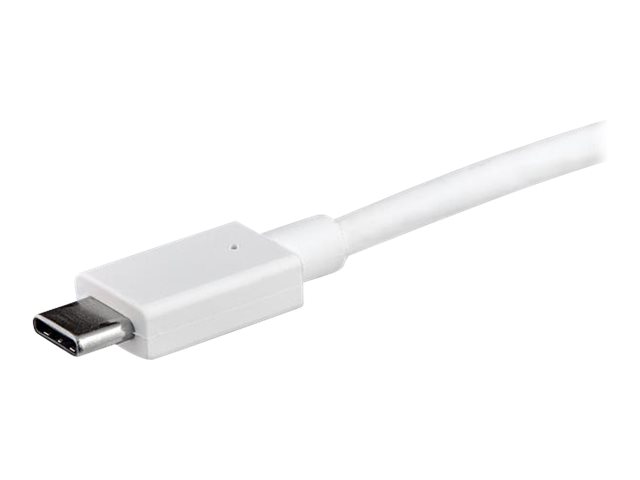 1M USB C TO DP CABLE - WHITE - 4K 60Hz - Weiß - USB Typ C auf DP Kabel - CDP2DPMM1MW - Externer Videoadapter - STM32F072CBU6 - USB-C - DisplayPort - weiß 1M USB C TO DP CABLE - WHITE - 4K 60Hz - Weiß - USB Typ C auf DP Kabel - CDP2DPMM1MW - Externer Videoadapter - STM32F072CBU6 - USB-C - DisplayPort - weiß