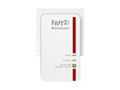 FRITZ!Powerline 1240E WLAN Set - 2.0 - IEEE 1901 - 802.11b/g/n - 2,4 GHz - an Wandsteckdose anschließbar (Packung mit 2) FRITZ!Powerline 1240E WLAN Set - 2.0 - IEEE 1901 - 802.11b/g/n - 2,4 GHz - an Wandsteckdose anschließbar (Packung mit 2)
