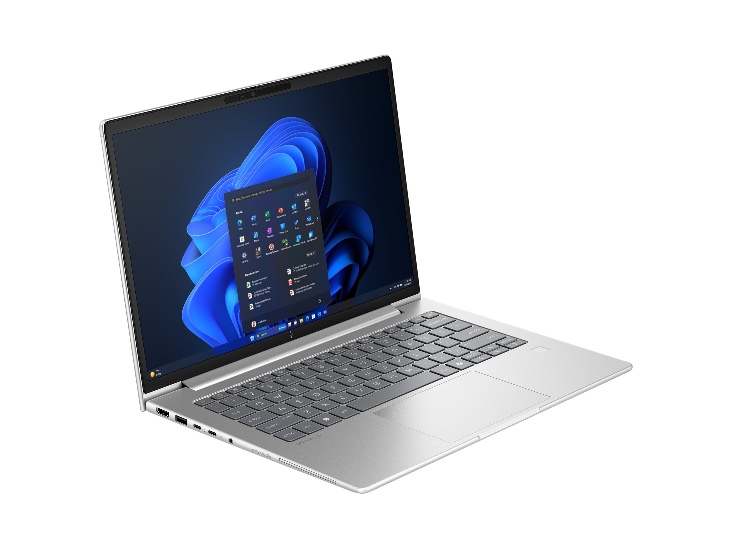 HP EliteBook 6 G1a Notebook AI - 177-Grad - IPS 1920 x 1200 - Wi-Fi 7 - Bluetooth - 4G - Hecht-silberfarben - kbd: Deutsch HP EliteBook 6 G1a Notebook AI - 177-Grad - IPS 1920 x 1200 - Wi-Fi 7 - Bluetooth - 4G - Hecht-silberfarben - kbd: Deutsch