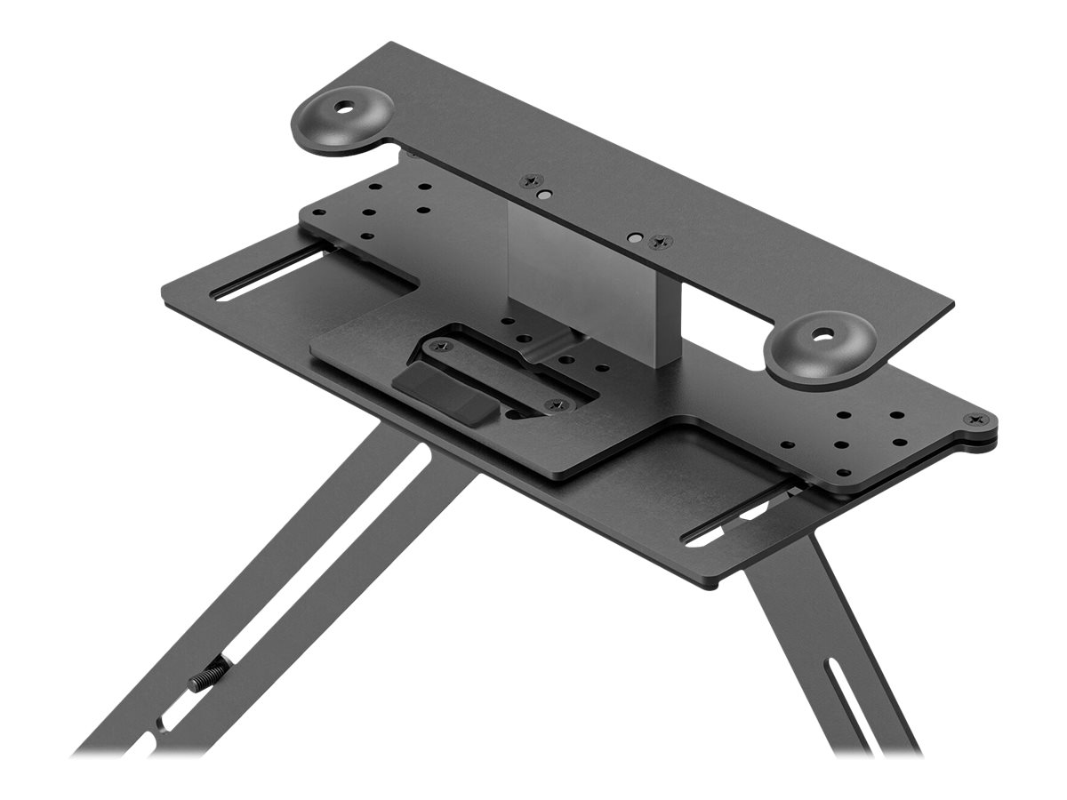Logitech TV Mount for Video Bars, Schwarz, Wand,Logitech, Rally Bar, Rally Bar Mini, Rally Camera, - Montage unter Monitor möglich - oberhalb des Monitors montierbar - für Logitech Rally Bar All-In-One Video Bar for Midsize Rooms; Room Solution Large