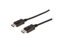 DIGITUS DisplayPort Anschlusskabel - zu DisplayPort (M) - 5 m - Schwarz DIGITUS DisplayPort Anschlusskabel - zu DisplayPort (M) - 5 m - Schwarz