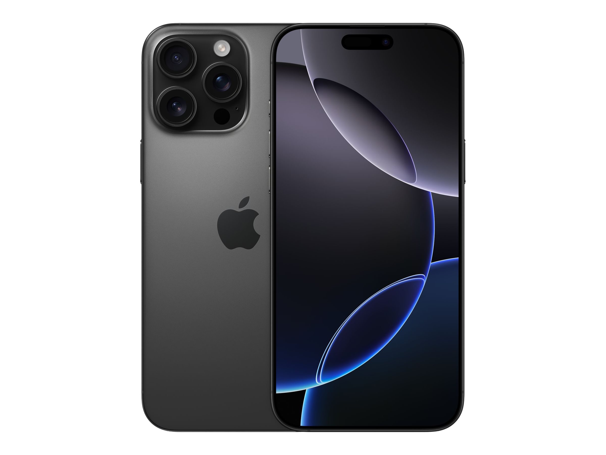 Apple iPhone 16 Pro - 5G Smartphone - Dual-SIM / - Triple-Kamera 48 MP - 48 MP - 12 MP - front camera 12 MP - schwarzes Titan