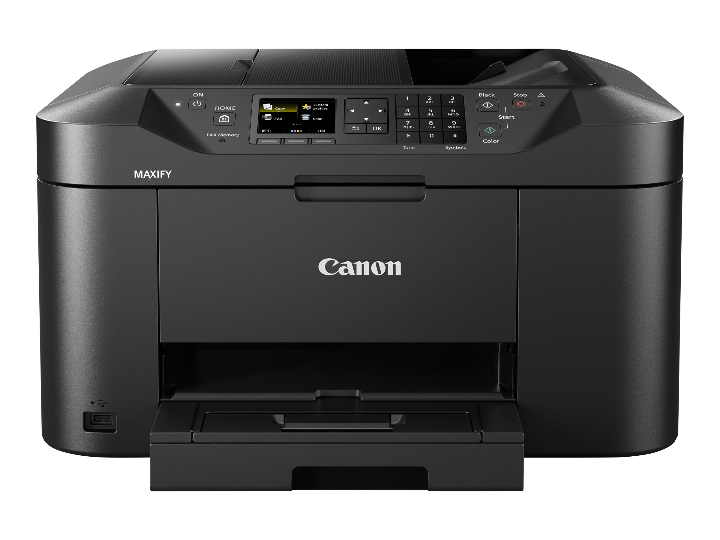 Canon MAXIFY MB2150 - Multifunktionsdrucker - - Legal (216 x 356 mm) (Original) - A4/Legal (Medien) - bis zu 18 Seiten/Min. (Kopieren) - bis zu 19 ipm (Drucken) - 250 Blatt - 33.6 Kbps - Wi-Fi(n) - USB-Host - USB 2.0 Canon MAXIFY MB2150 - Multifunktionsdrucker - - Legal (216 x 356 mm) (Original) - A4/Legal (Medien) - bis zu 18 Seiten/Min. (Kopieren) - bis zu 19 ipm (Drucken) - 250 Blatt - 33.6 Kbps - Wi-Fi(n) - USB-Host - USB 2.0