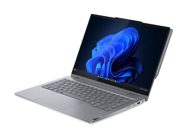 Lenovo ThinkBook 14 2-in-1 G5 IAU 21SQFlip-Design - Intel Core Ultra 7 255U / 2 GHz - IPS Touchscreen 1920 x 1200 - Wi-Fi 6E - Bluetooth - Dual Tone Luna Gray - kbd: Deutsch - mit 1 Jahr Lenovo Premier Support