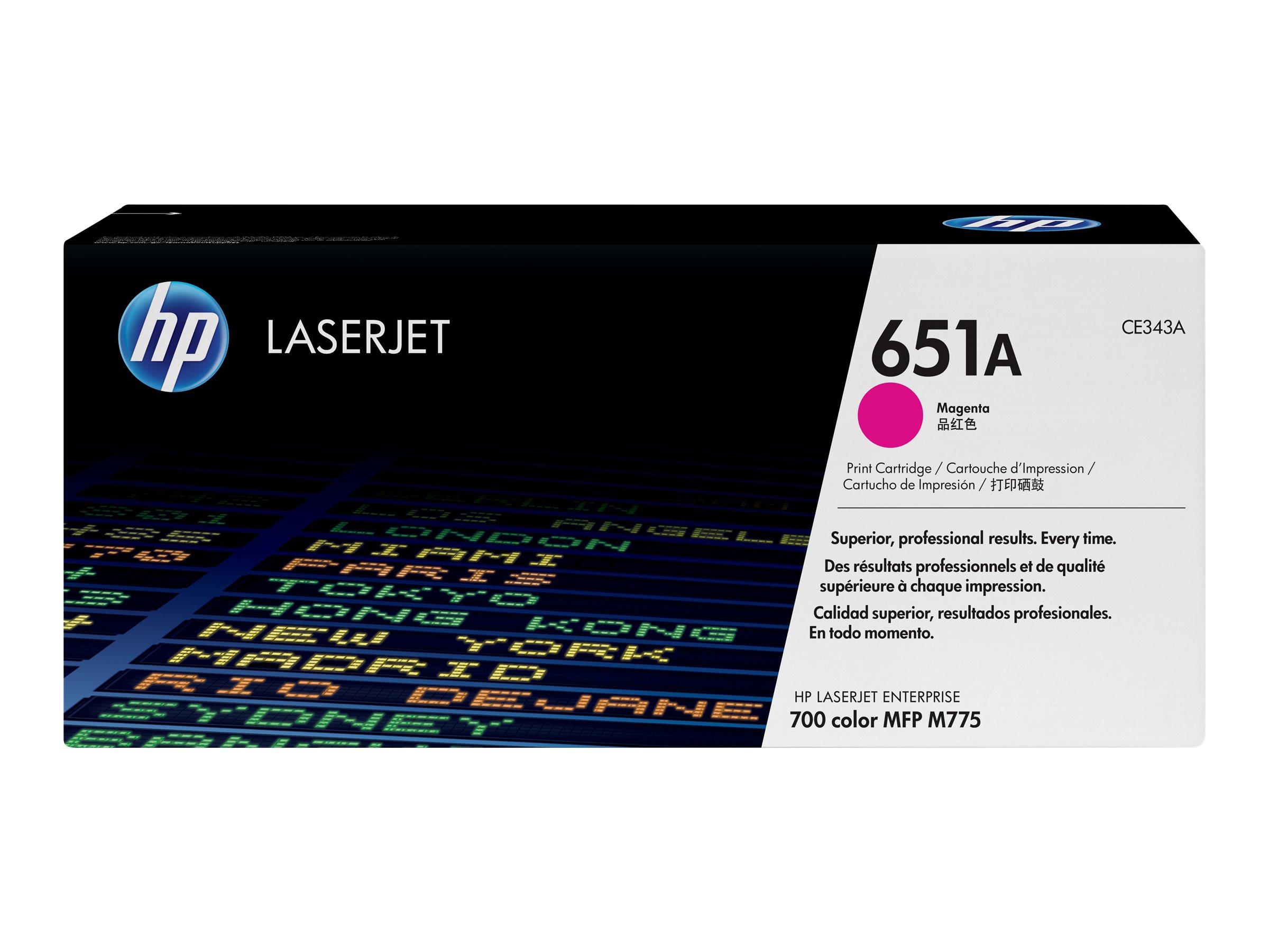 TONER CARTRIDGE 651A MAGENTA - für Color LaserJet Enterprise MFP M775; LaserJet Managed MFP M775