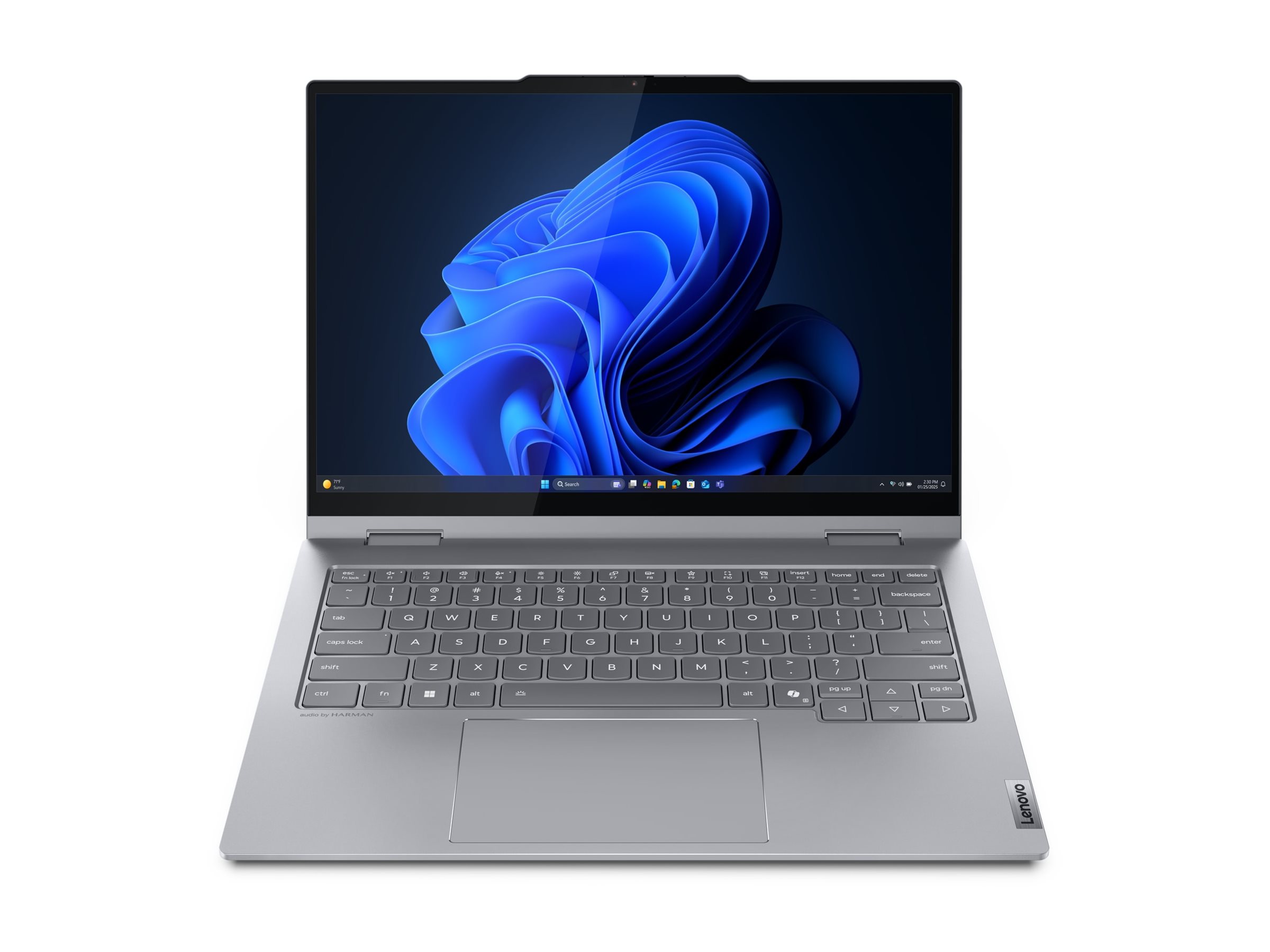 Lenovo ThinkBook 14 2-in-1 G5 IAU 21SQ - - IPS Touchscreen 1920 x 1200 - Wi-Fi 6E - Bluetooth - Luna Gray - kbd: Deutsch - mit 1 Jahr Lenovo Premier Support
