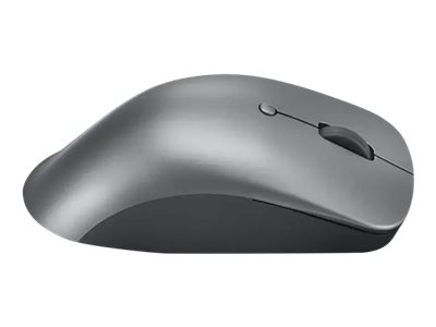 Lenovo Professional - Maus - ergonomisch - optisch - 6 Tasten - kabellos - Bluetooth 5.1 - Storm Gray