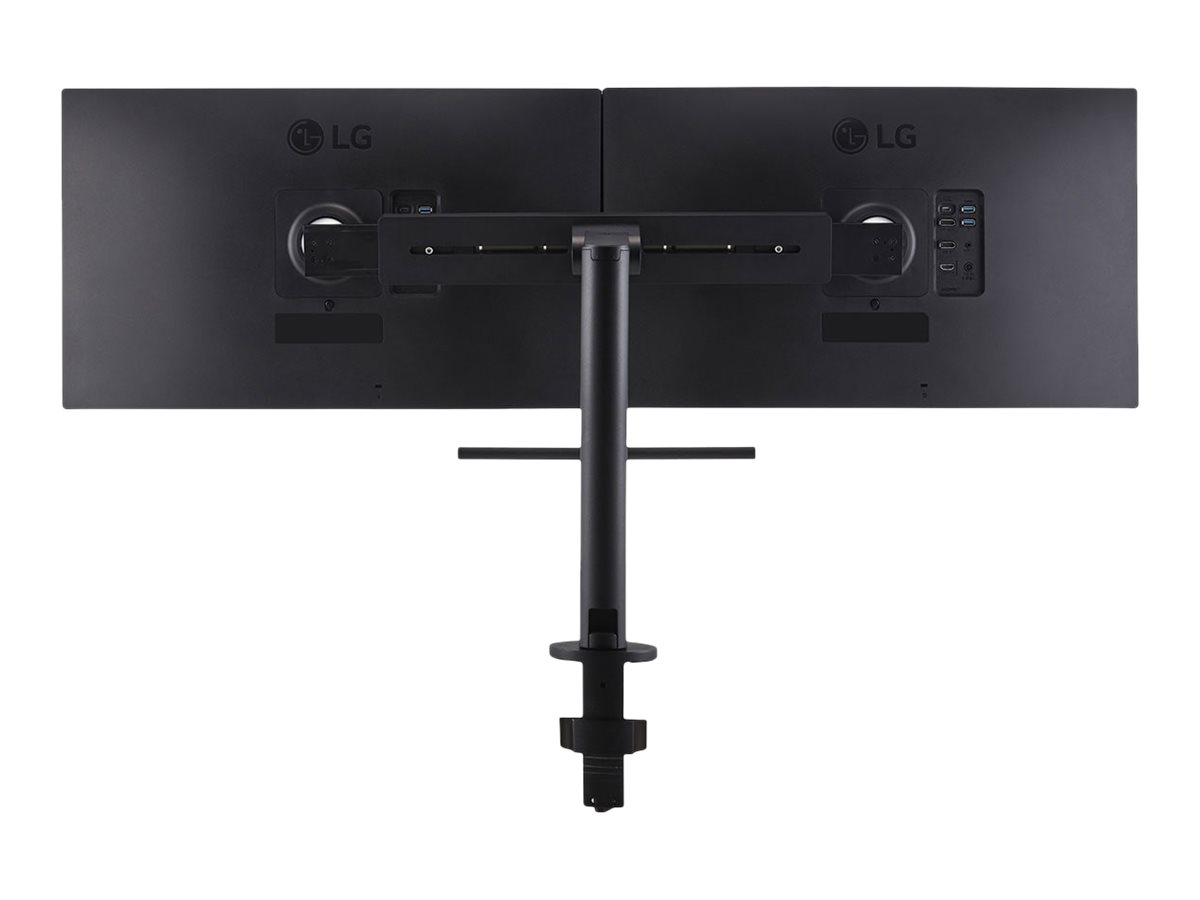 LG Ergo Dual 27QP88DP-BS - LED-Monitor - 68.466 cm - 2560 x 1440 QHD @ 75 Hz - IPS - 350 cd/m² - 1000:1 - HDR10 - 5 ms - HDMI - DisplayPort - USB-C
