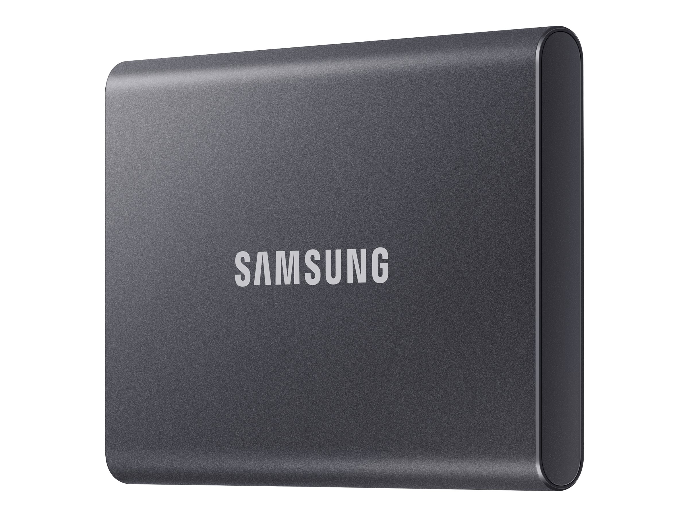 Samsung T7 MU-PC2T0T - SSD - verschlüsselt - 2 TB - extern (tragbar) - USB 3.2 Gen 2 (USB-C Steckverbinder) - 256-Bit-AES - Titan Gray Samsung T7 MU-PC2T0T - SSD - verschlüsselt - 2 TB - extern (tragbar) - USB 3.2 Gen 2 (USB-C Steckverbinder) - 256-Bit-AES - Titan Gray