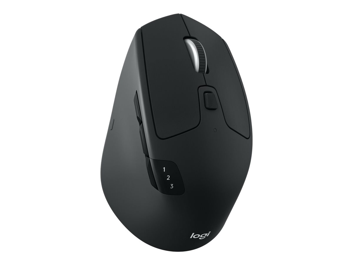 Triathlon Maus M720 schwarz - Triathlon Multi-Device Kabellose Maus - Bluetooth - USB-Unifying-Empfänger - 1000 DPI - 6 programmierbare Tasten - 2-Jahres-Batterie - Für Laptop - PC - Mac - iPadOS Triathlon Maus M720 schwarz - Triathlon Multi-Device Kabellose Maus - Bluetooth - USB-Unifying-Empfänger - 1000 DPI - 6 programmierbare Tasten - 2-Jahres-Batterie - Für Laptop - PC - Mac - iPadOS
