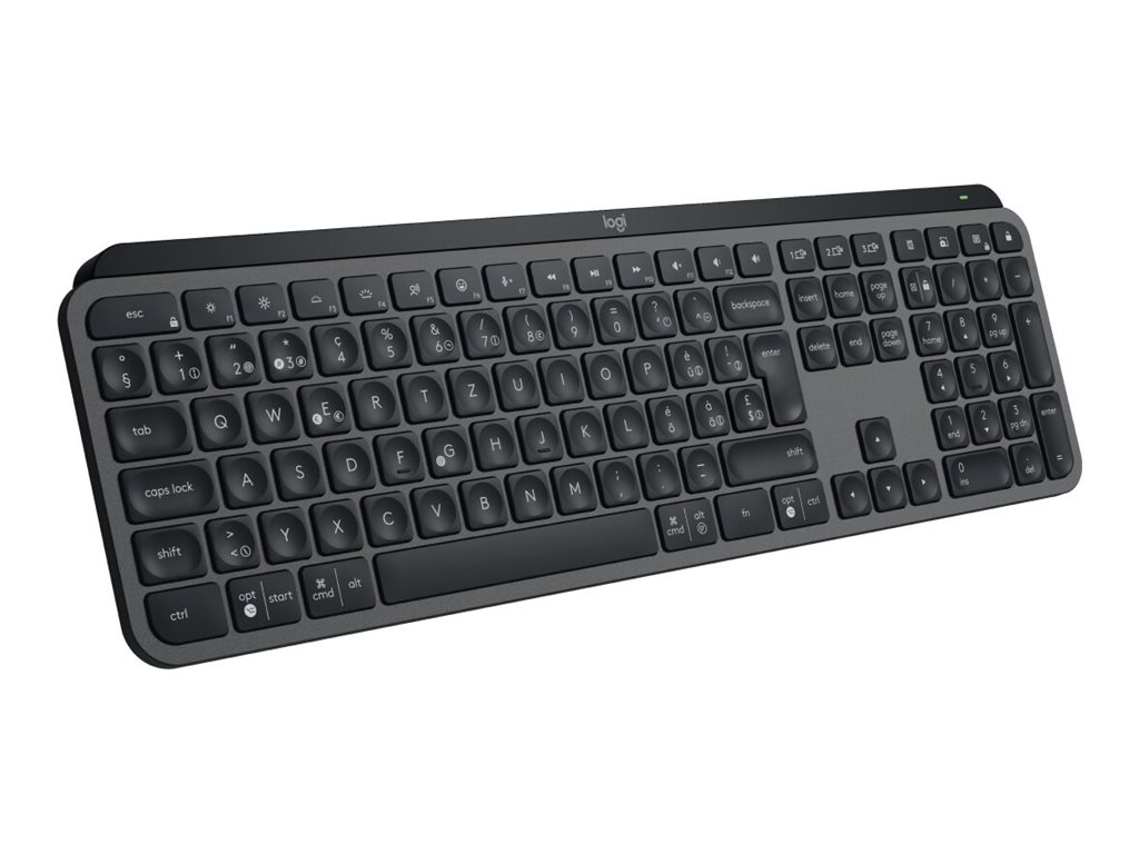 Logitech MX Keys S Tastatur hinterleuchtet Pale Gray - kabellos - Bluetooth LE - QWERTZ - Deutsch - Tastenschalter: Scissor-Key - Pale Gray Logitech MX Keys S Tastatur hinterleuchtet Pale Gray - kabellos - Bluetooth LE - QWERTZ - Deutsch - Tastenschalter: Scissor-Key - Pale Gray