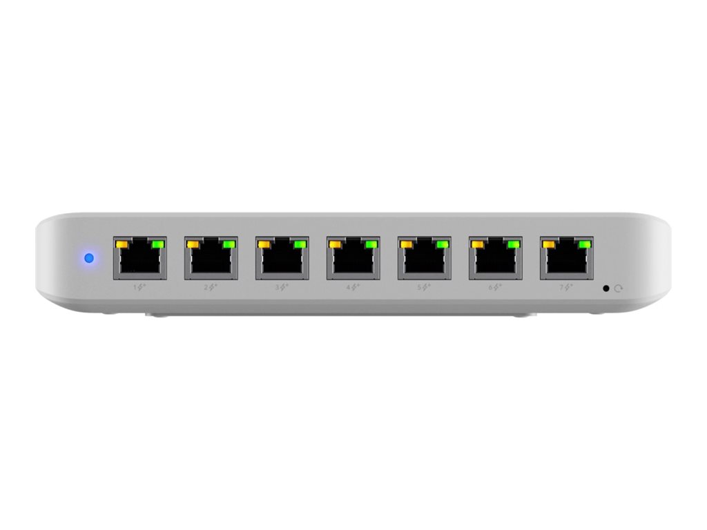 Ubiquiti UniFi Switch Ultra 60W - Switch - managed - + 1 x 10/100/1000 (PoE++) - Desktop - wandmontierbar - PoE++ (52 W) - AC