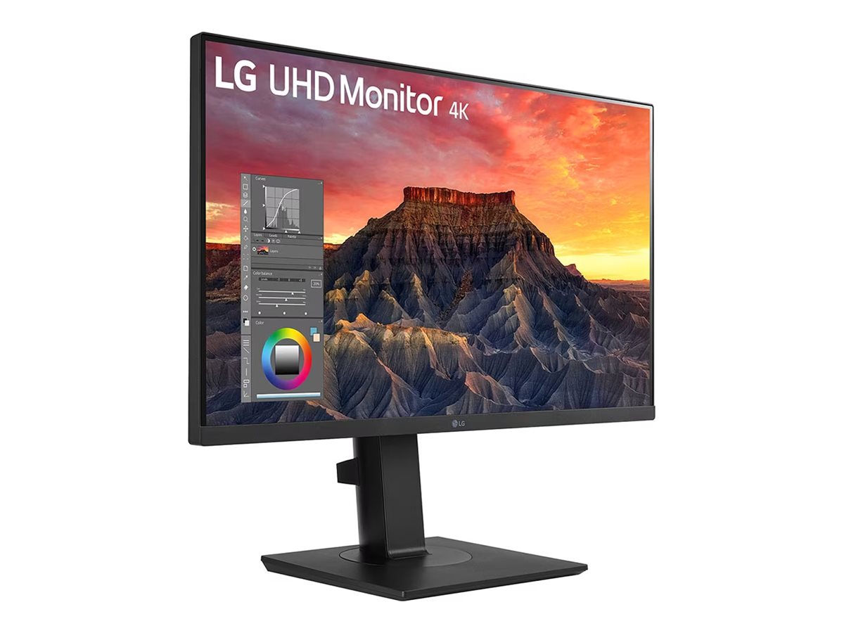 LG UltraFine 27BQ65UB-B - LED-Monitor - 68.4 cm - 3840 x 2160 4K @ 60 Hz - IPS - 300 cd/m² - 1200:1 - HDR10 - 5 ms - HDMI - DisplayPort - USB-C - Lautsprecher - Schwarz LG UltraFine 27BQ65UB-B - LED-Monitor - 68.4 cm - 3840 x 2160 4K @ 60 Hz - IPS - 300 cd/m² - 1200:1 - HDR10 - 5 ms - HDMI - DisplayPort - USB-C - Lautsprecher - Schwarz