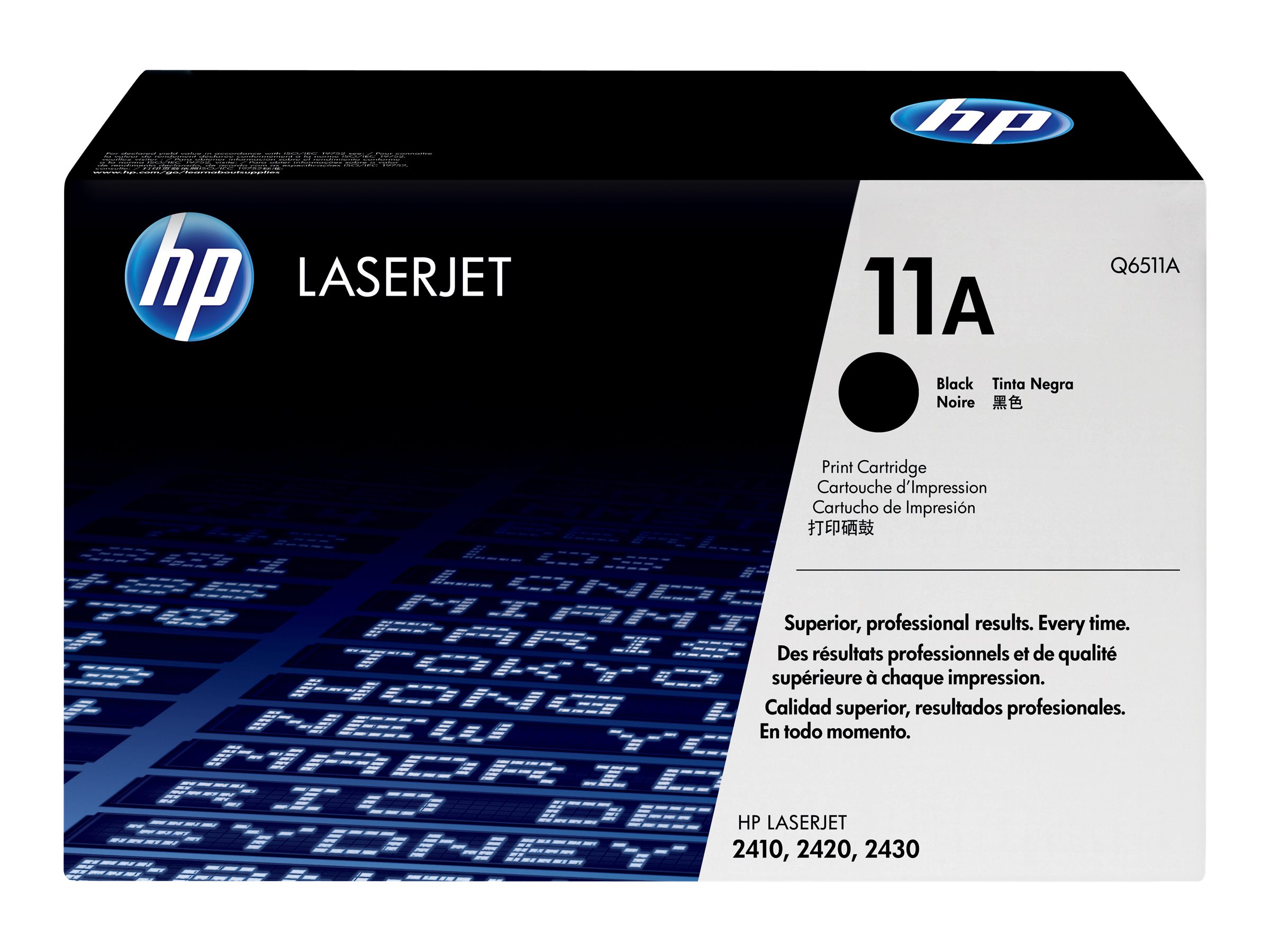 HP Toner Q6511A schwarz für HP LaserJet 2410/20/30 ca.6.000 Seiten - für LaserJet 2410 - 2420 - 2420d - 2420dn - 2420n - 2430 - 2430dtn - 2430n - 2430t - 2430tn