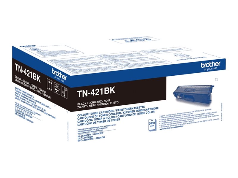 Brother TN421BK - Schwarz - Original - Tonerpatrone - für Brother DCP-L8410 - HL-L8260 - HL-L8360 - MFC-L8690 - MFC-L8900