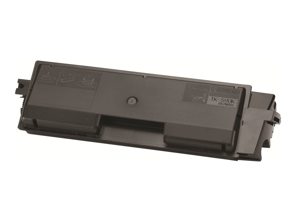 Toner Kit TK-590K schwarz - für Kyocera FS-C2026 - FS-C2126; ECOSYS M6023 - M6026 - M6526 - P6026; FS-C5250 Toner Kit TK-590K schwarz - für Kyocera FS-C2026 - FS-C2126; ECOSYS M6023 - M6026 - M6526 - P6026; FS-C5250