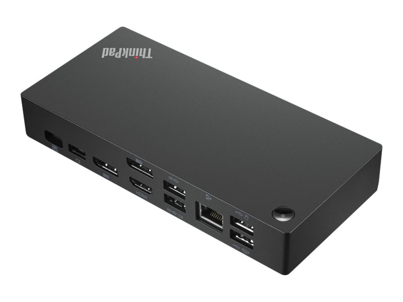 LenovoThinkPad Universal USB 3.2 Gen 2 - USB-C - HDMI - 2 x DP - 1GbE - 90 Watt - Campus LenovoThinkPad Universal USB 3.2 Gen 2 - USB-C - HDMI - 2 x DP - 1GbE - 90 Watt - Campus