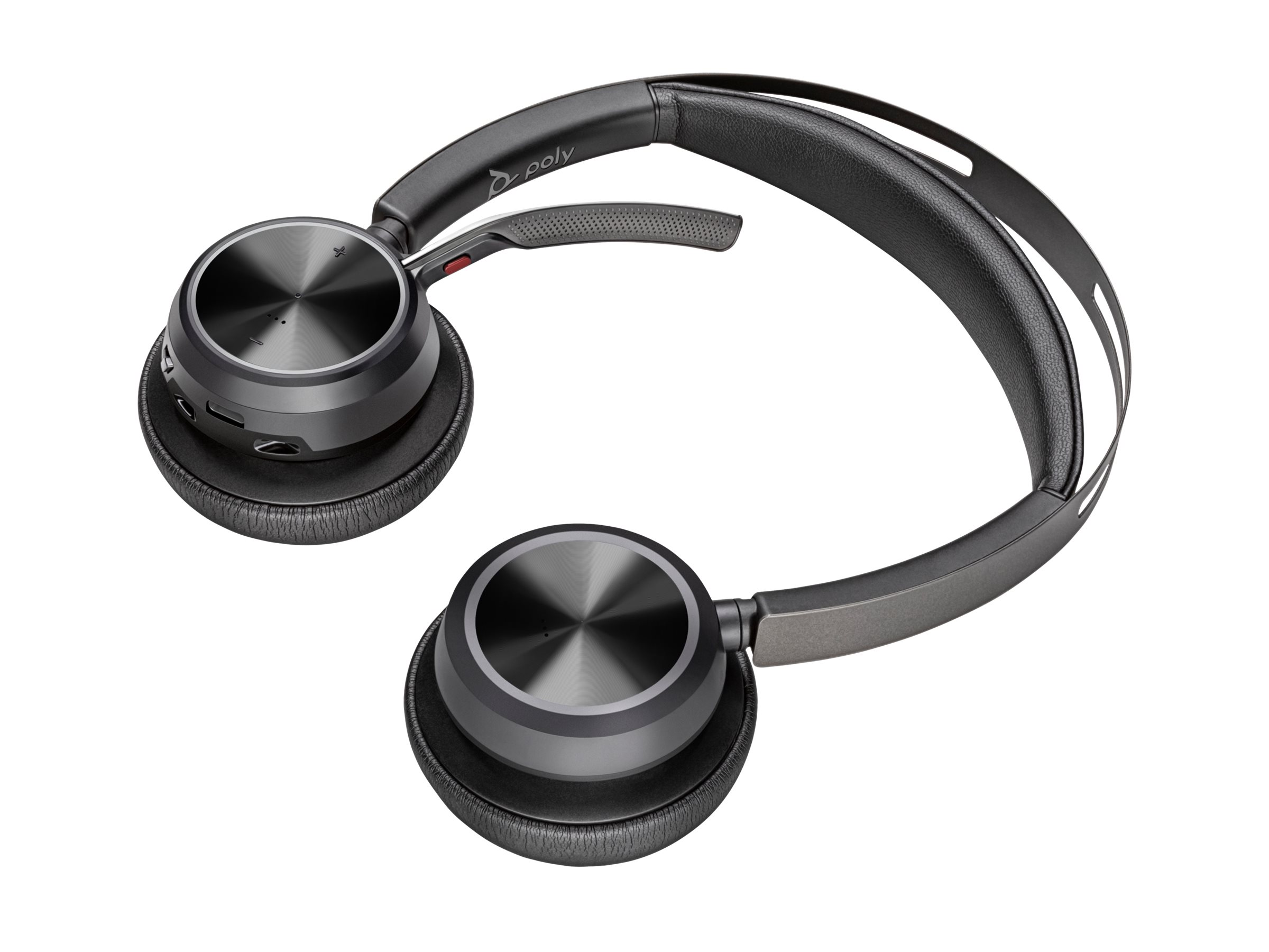 Poly HP Poly Voyager Focus 2 - Headset - On-Ear - - kabellos - aktive Rauschunterdrückung - USB-C über Bluetooth-Adapter - Schwarz - Zoom-zertifiziert Poly HP Poly Voyager Focus 2 - Headset - On-Ear - - kabellos - aktive Rauschunterdrückung - USB-C über Bluetooth-Adapter - Schwarz - Zoom-zertifiziert