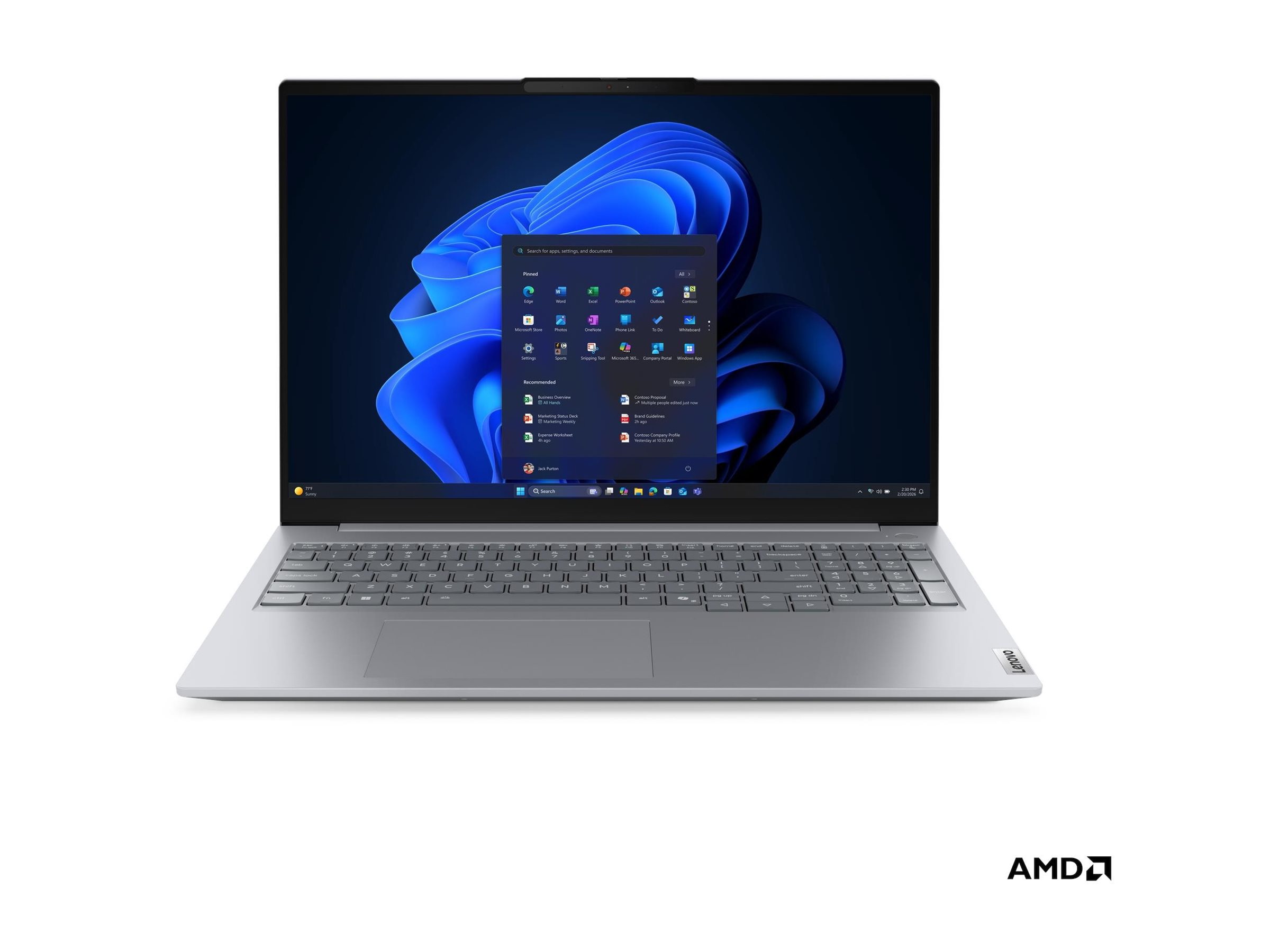 Lenovo ThinkBook 16 G9 AHP 21UT - AMD Ryzen 7 250 - IPS 1920 x 1200 - Wi-Fi 7 - Bluetooth - doppeltöniges arktisches Grau - kbd: Deutsch - mit 1 Jahr Lenovo Premier Support Lenovo ThinkBook 16 G9 AHP 21UT - AMD Ryzen 7 250 - IPS 1920 x 1200 - Wi-Fi 7 - Bluetooth - doppeltöniges arktisches Grau - kbd: Deutsch - mit 1 Jahr Lenovo Premier Support
