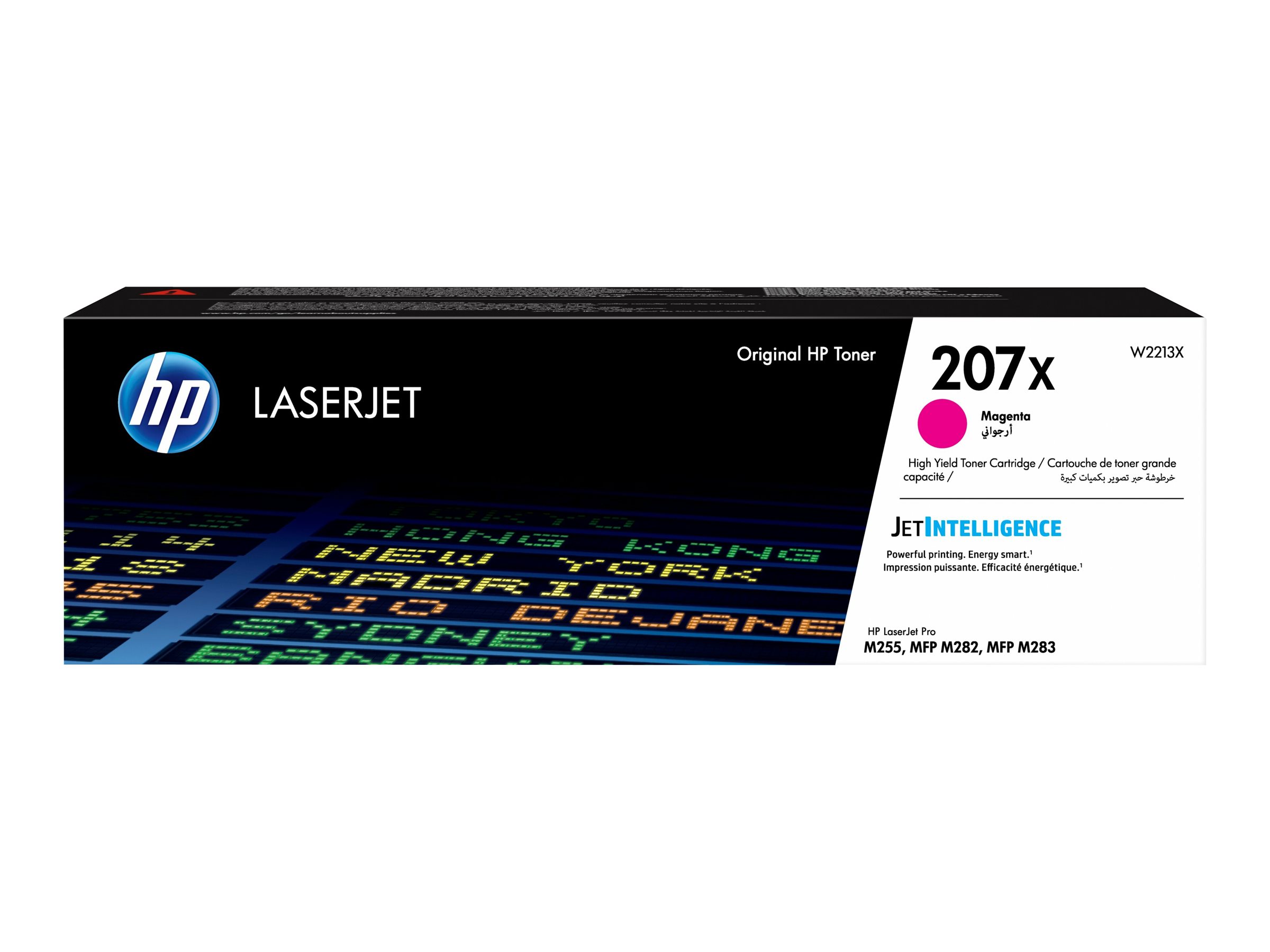 HP 207X - Hohe Ergiebigkeit - Magenta - Original - LaserJet - Tonerpatrone (W2213X) - für Color LaserJet Pro M255dw - M255nw - MFP M282nw - MFP M283fdn - MFP M283fdw