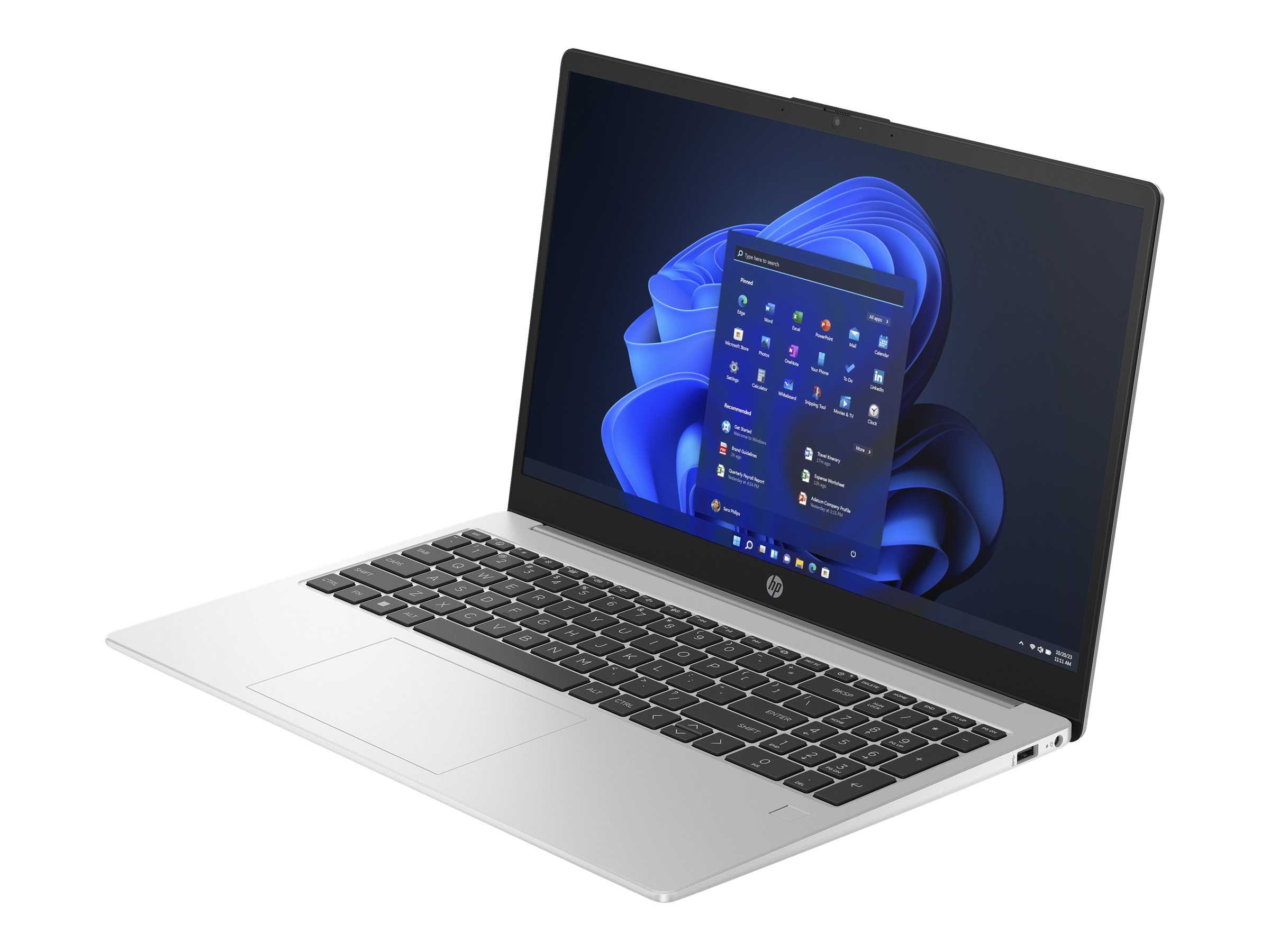HP 255 G10 Ryzen 5 7530U 2 GHz 16/512 GB 39,6 cm (15,6") Win 11 Pro silber - IPS 1920 x 1080 (Full HD) - Wi-Fi 6 - Bluetooth - kbd: Deutsch