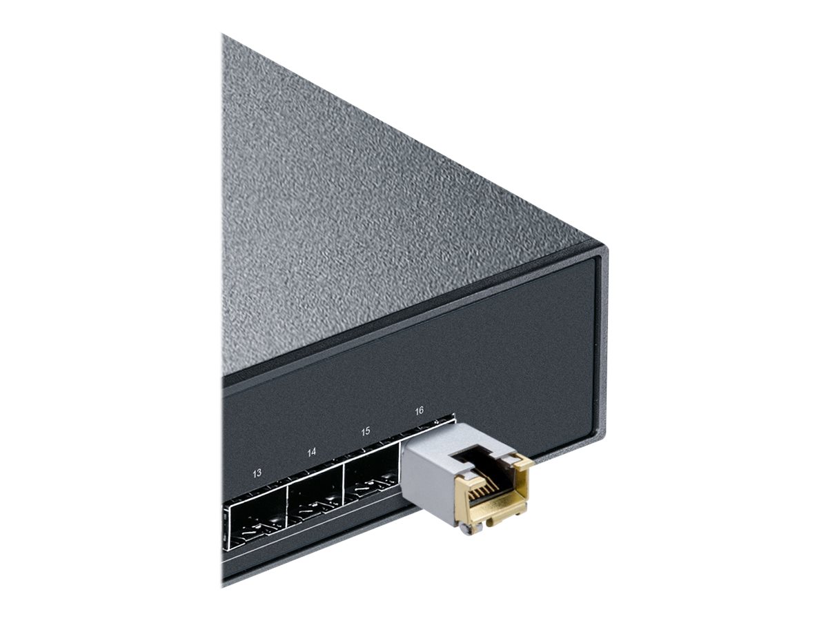 TP-LINK TL-SM331T V1 - SFP Transceiver - 1GbE - über CAT 5e - 1000Base-T - RJ-45 - bis zu 100 m - für JetStream TL-SG3452XP V1 TP-LINK TL-SM331T V1 - SFP Transceiver - 1GbE - über CAT 5e - 1000Base-T - RJ-45 - bis zu 100 m - für JetStream TL-SG3452XP V1